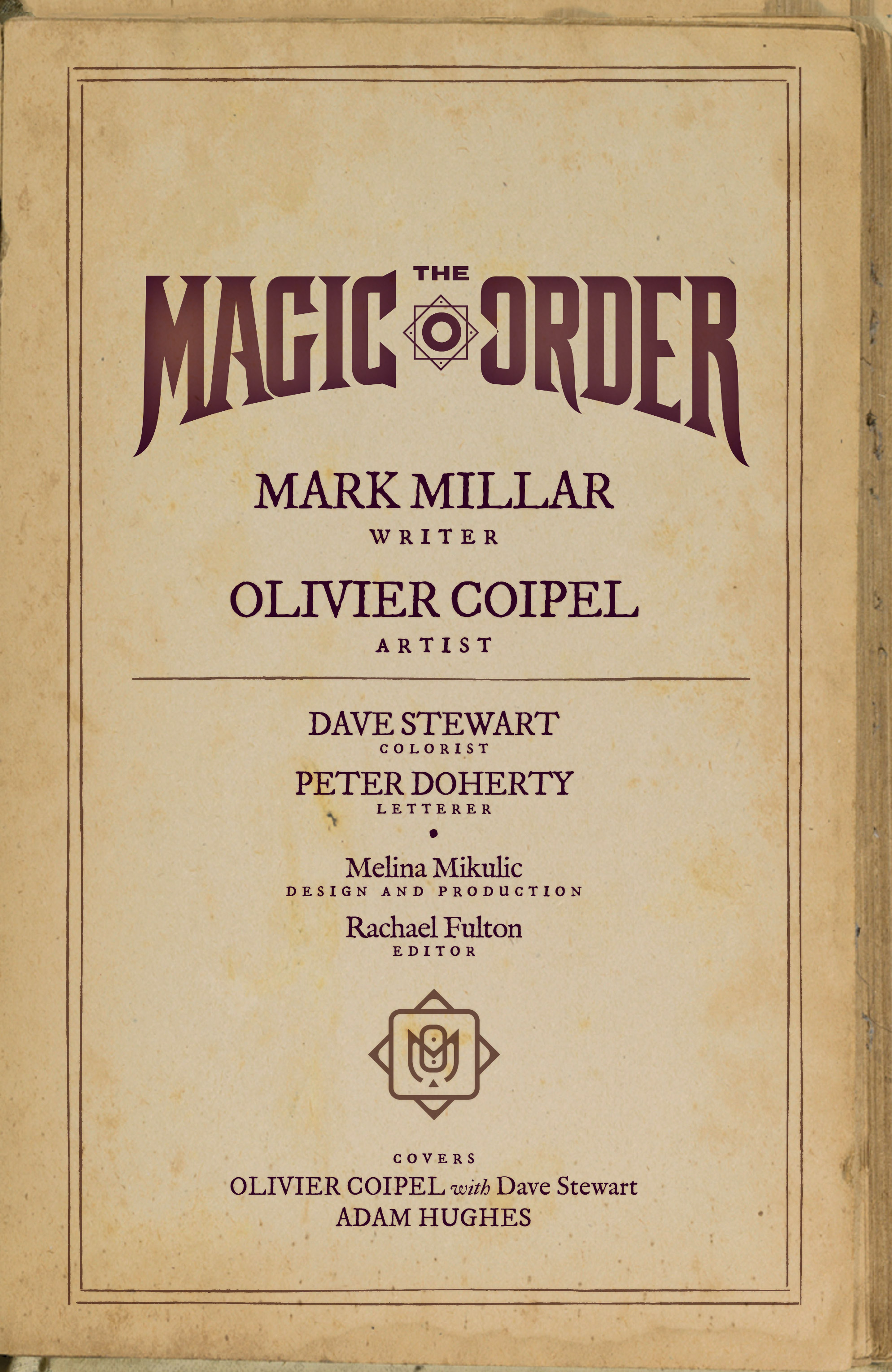 The Magic Order (2018-): Chapter 1 - Page 3