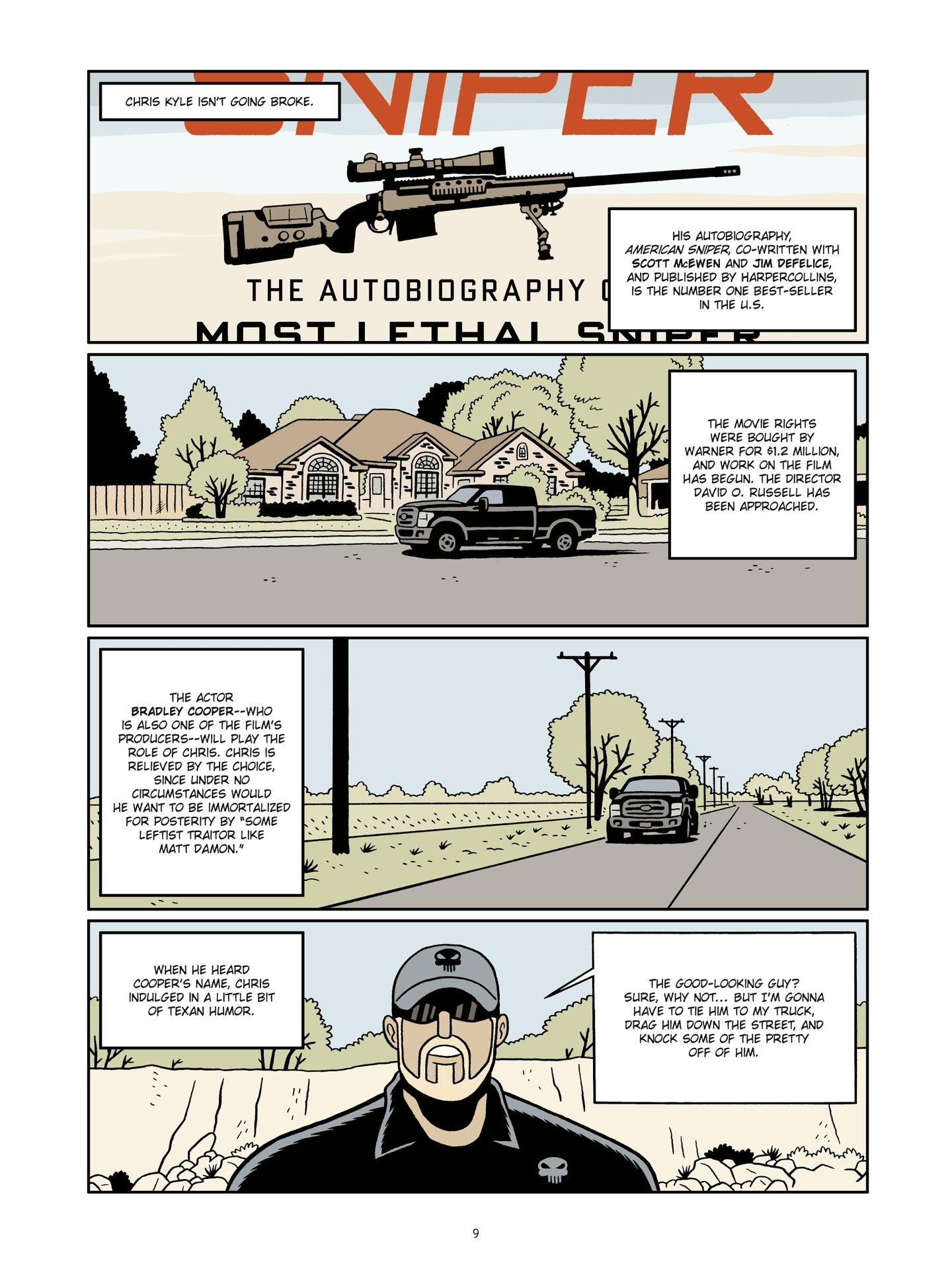 The Man Who Shot Chris Kyle (2020-) issue Part 1 - Page 9