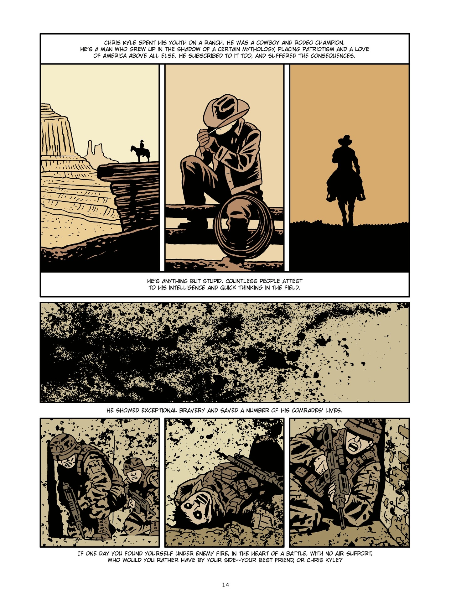 The Man Who Shot Chris Kyle (2020-) issue Part 1 - Page 14