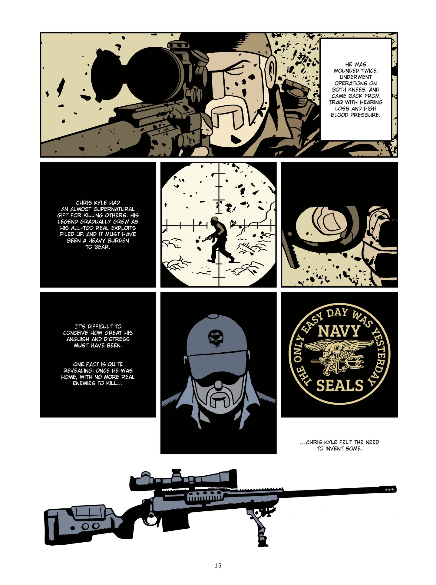 The Man Who Shot Chris Kyle (2020-) issue Part 1 - Page 15