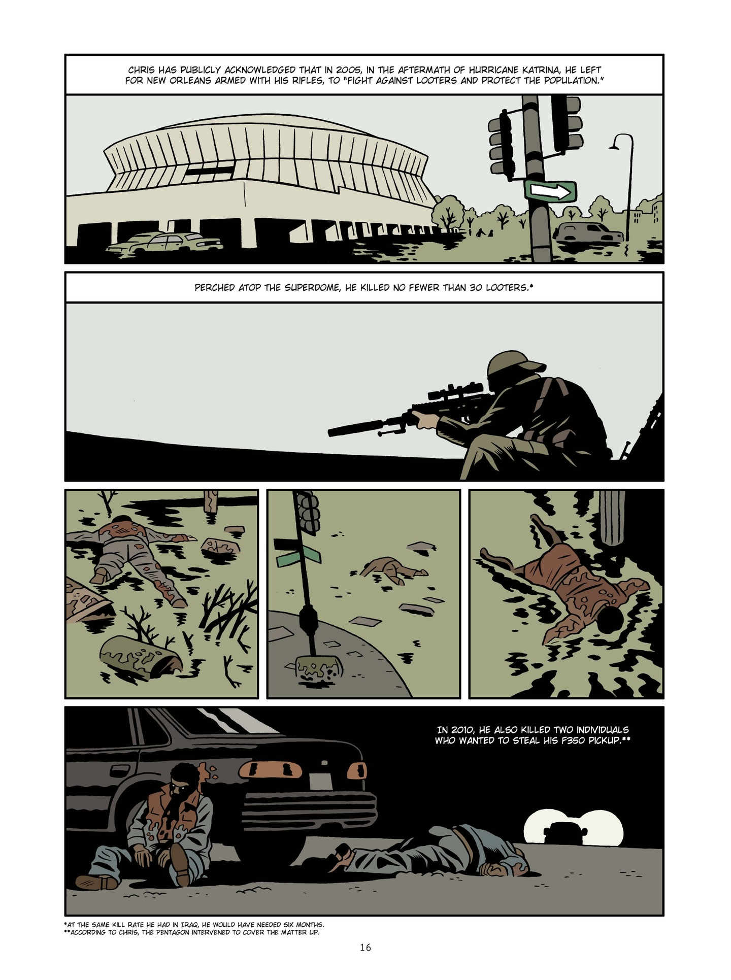 The Man Who Shot Chris Kyle (2020-) issue Part 1 - Page 16