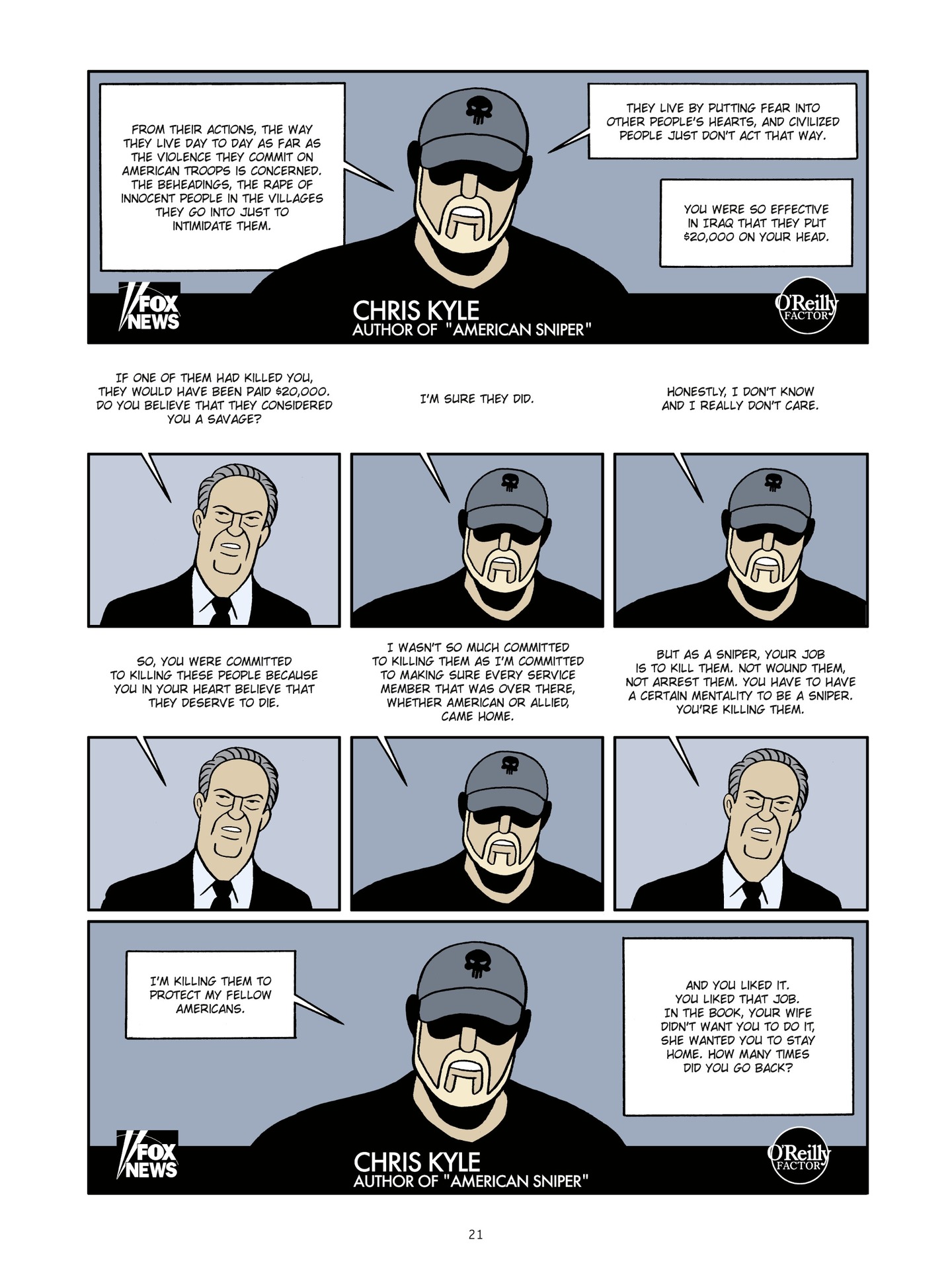 The Man Who Shot Chris Kyle (2020-) issue Part 1 - Page 21