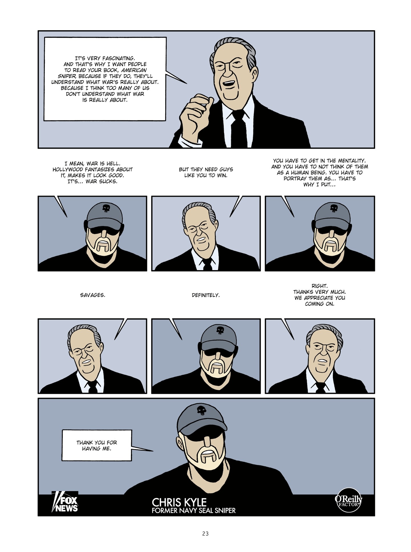 The Man Who Shot Chris Kyle (2020-) issue Part 1 - Page 23