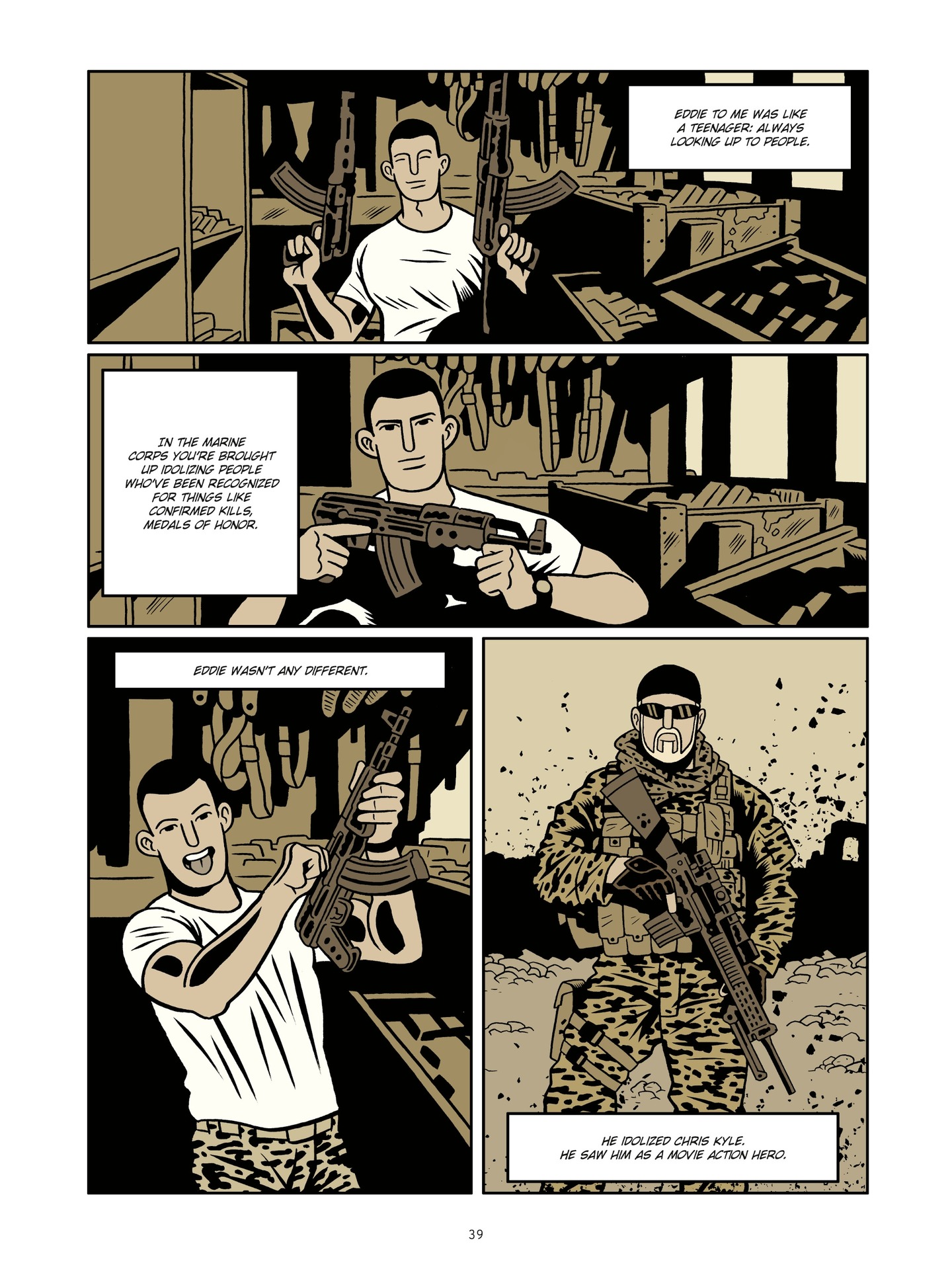 The Man Who Shot Chris Kyle (2020-) issue Part 1 - Page 39