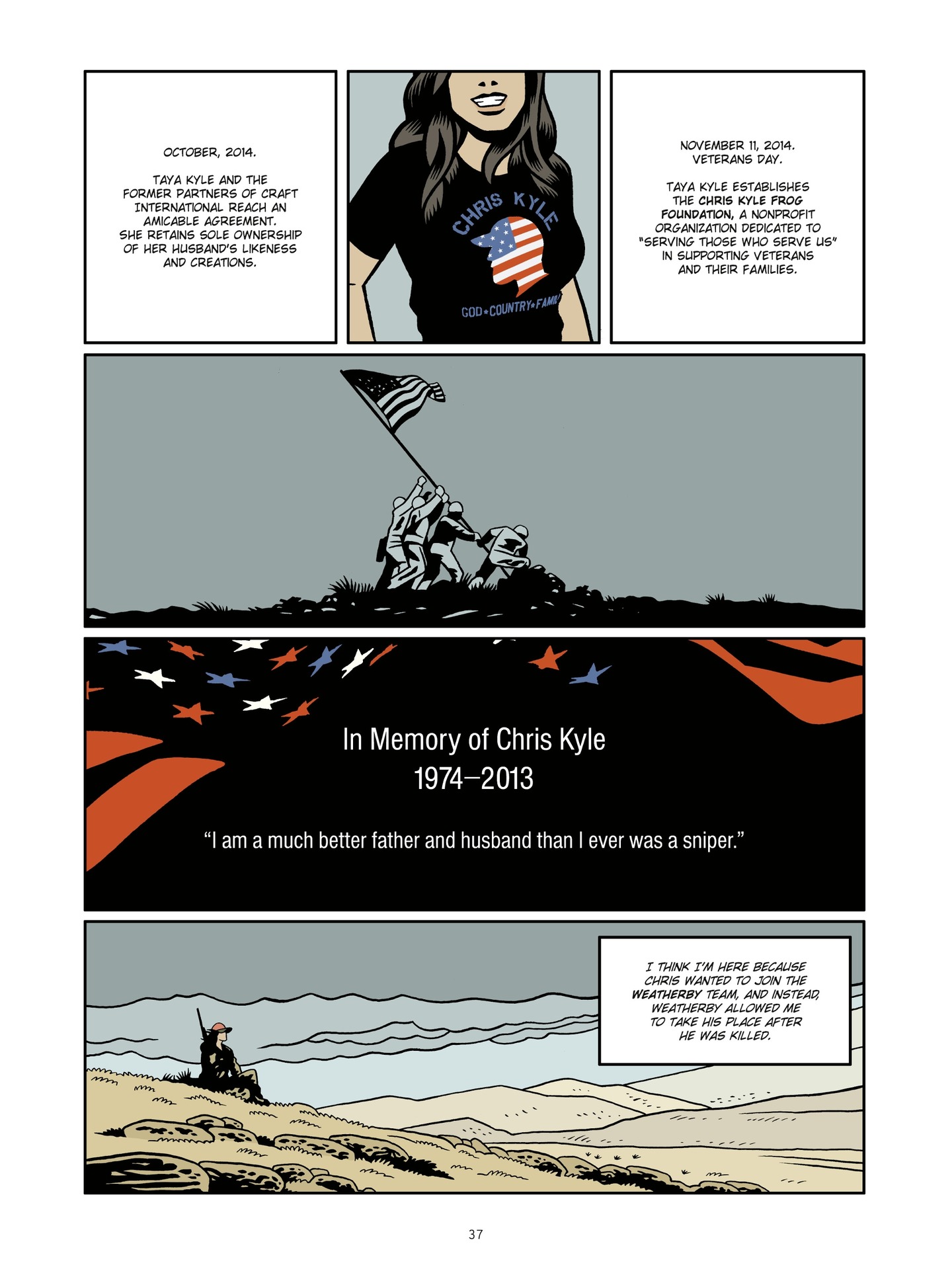 The Man Who Shot Chris Kyle (2020-) issue Part 2 - Page 37