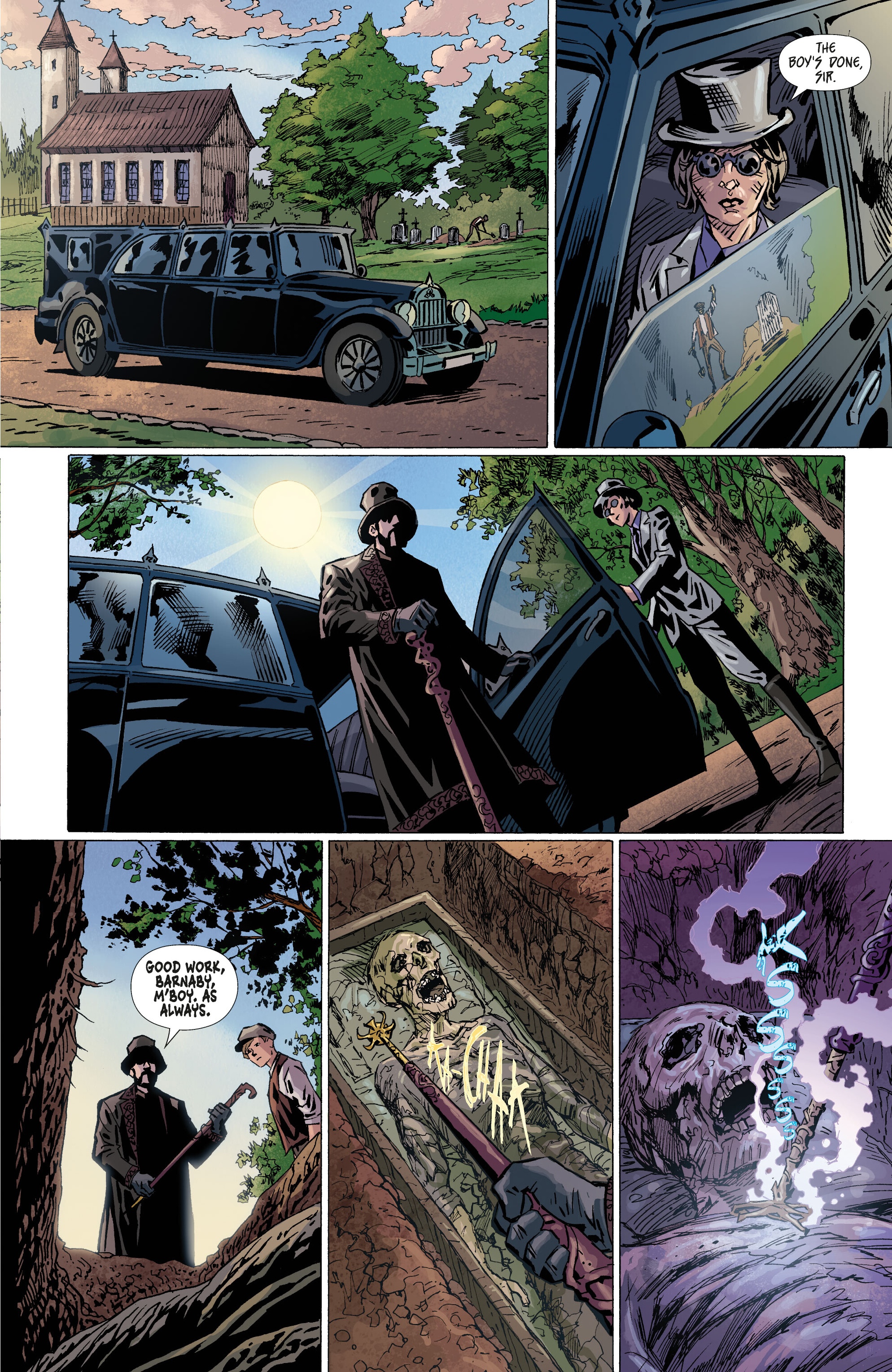 The Many Deaths of Barnaby James (2023) issue TP - Page 8