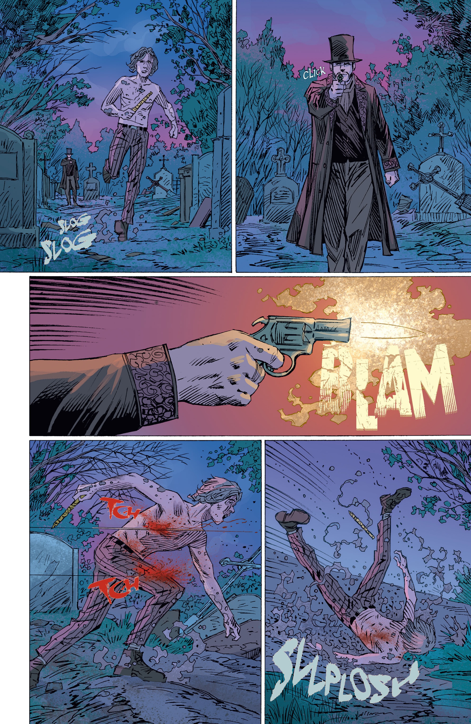 The Many Deaths of Barnaby James (2023) issue TP - Page 124