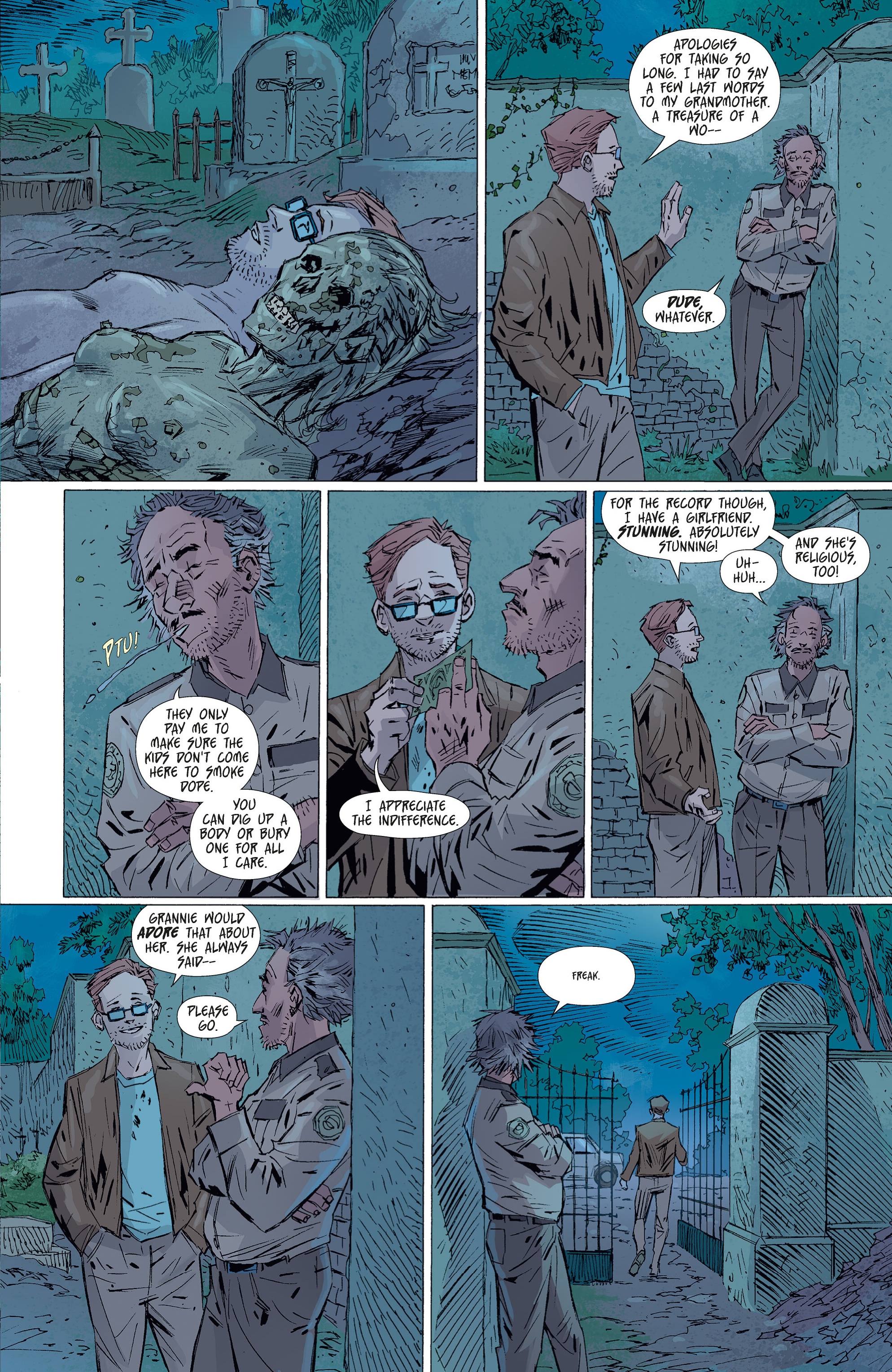 The Many Deaths of Barnaby James (2023) issue TP - Page 34