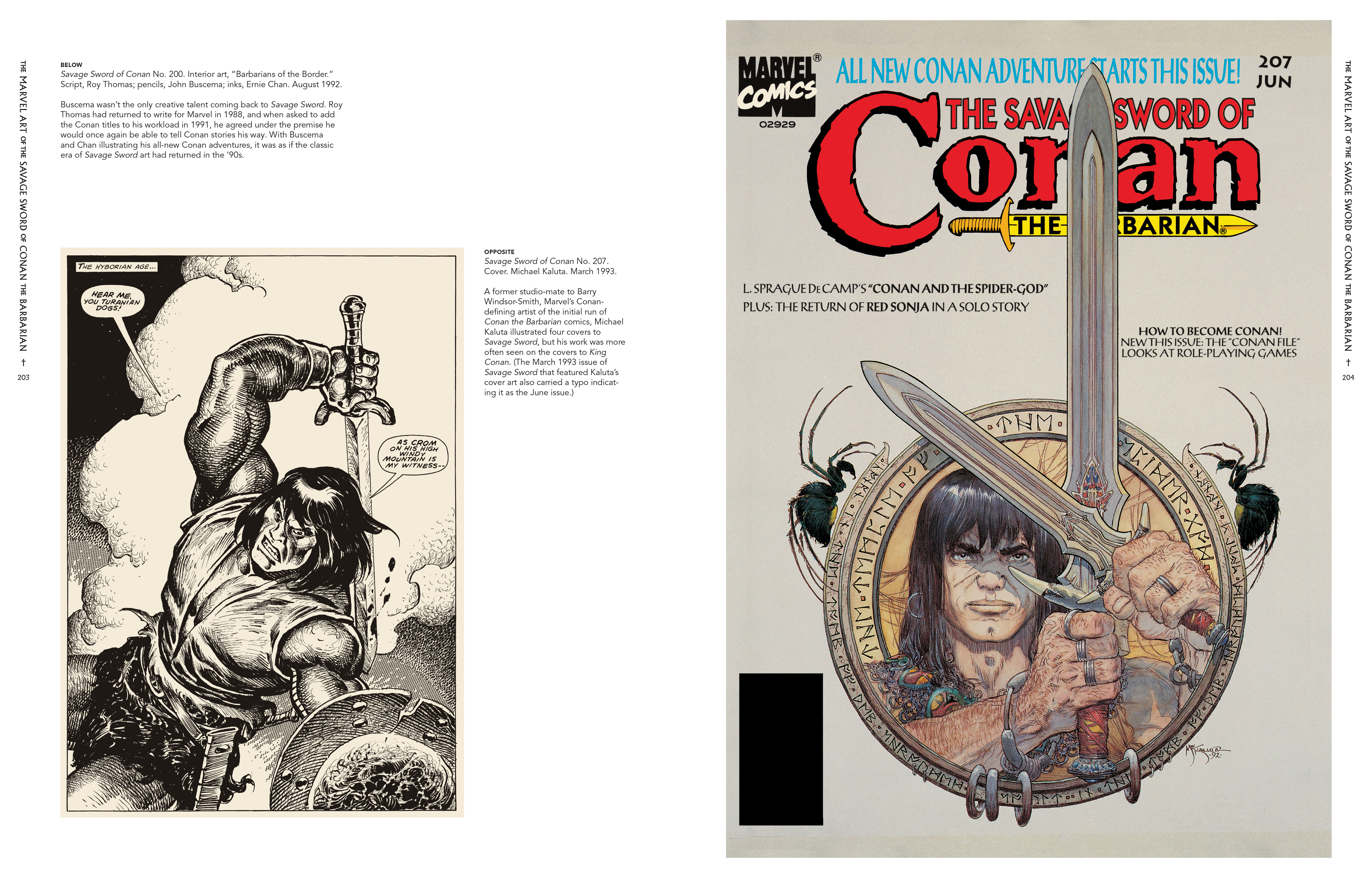 The Marvel Art of Savage Sword of Conan (2020) issue 1 - Page 103