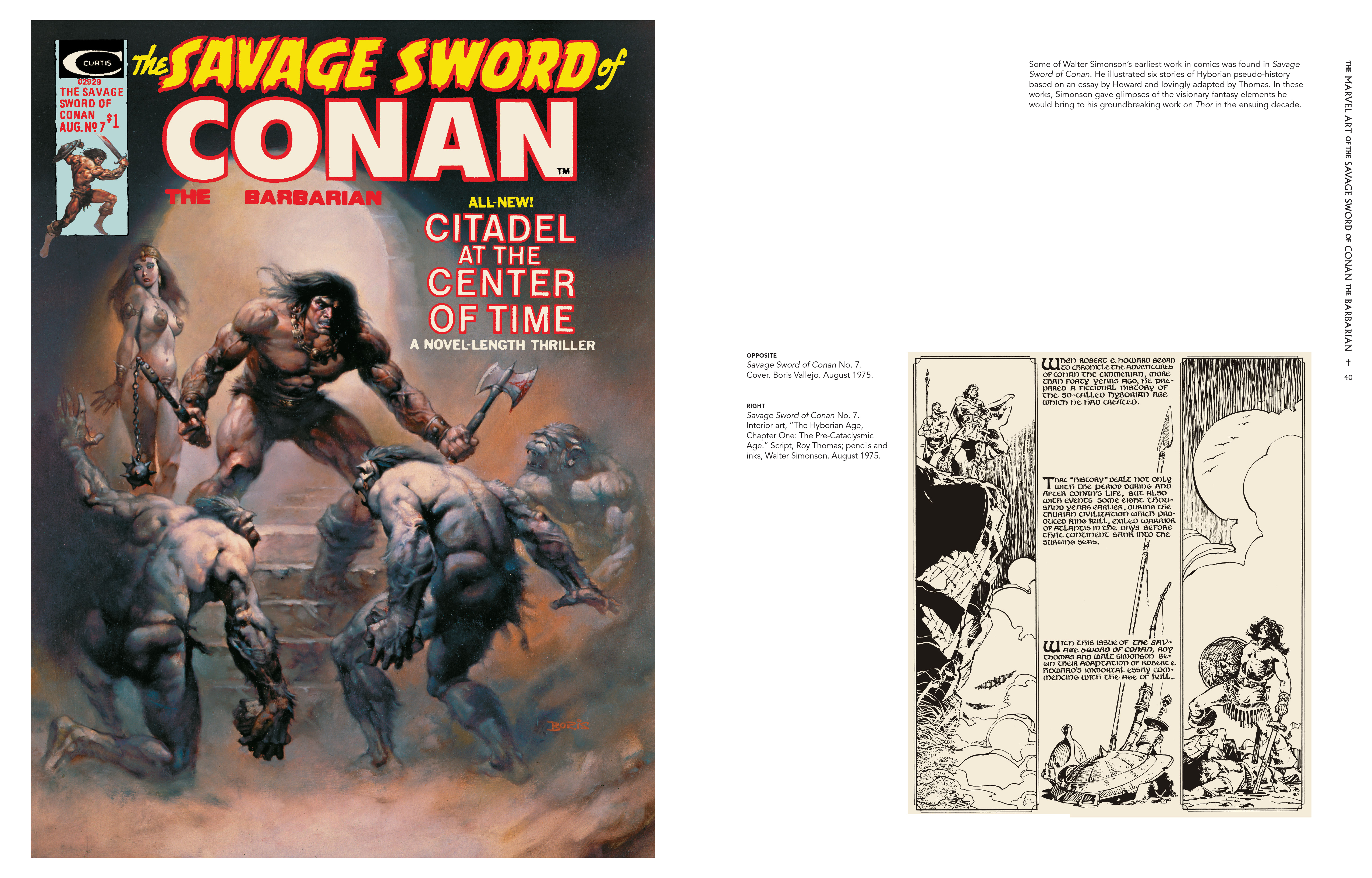 The Marvel Art of Savage Sword of Conan (2020) issue 1 - Page 21