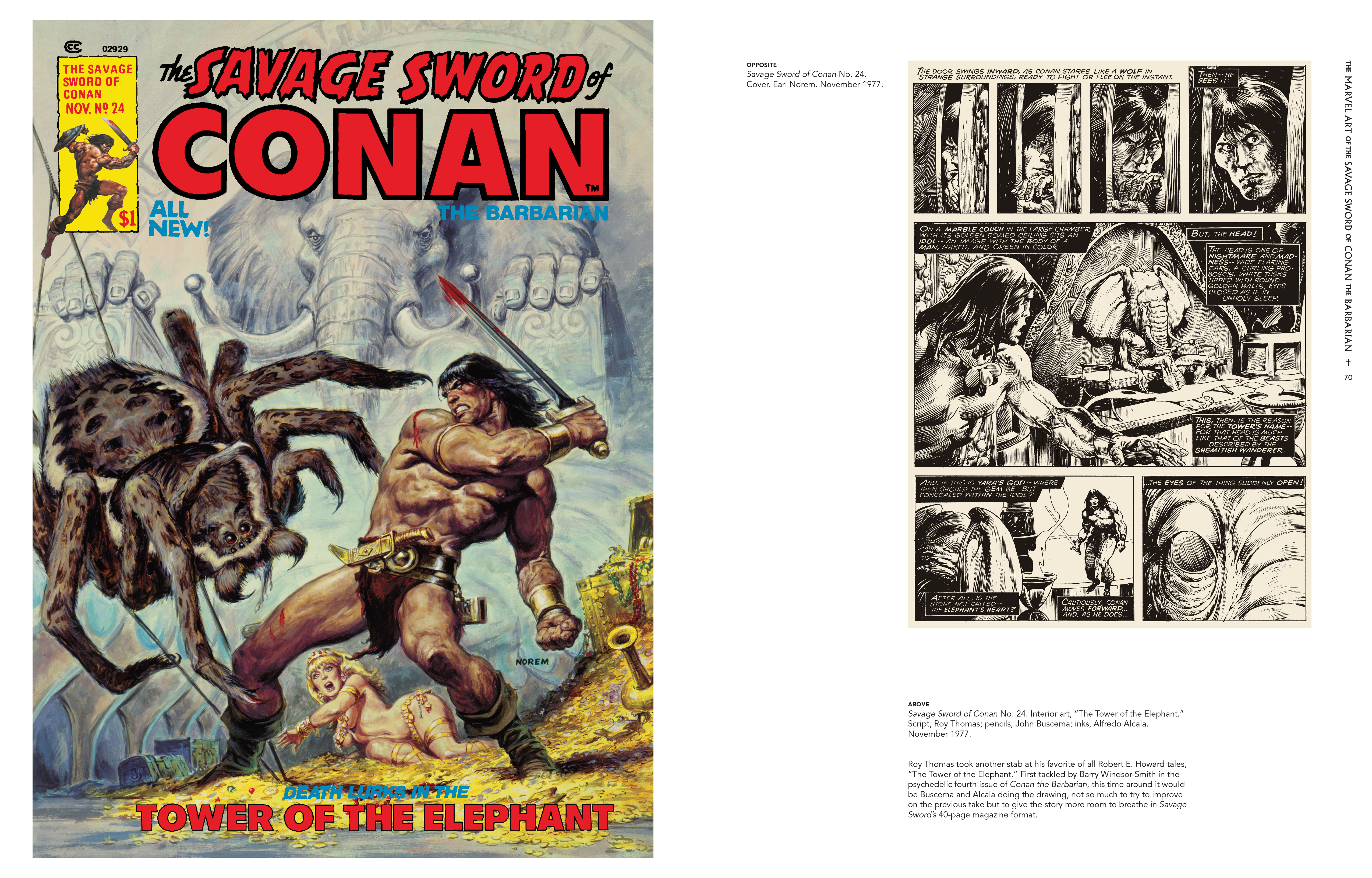 The Marvel Art of Savage Sword of Conan (2020) issue 1 - Page 36