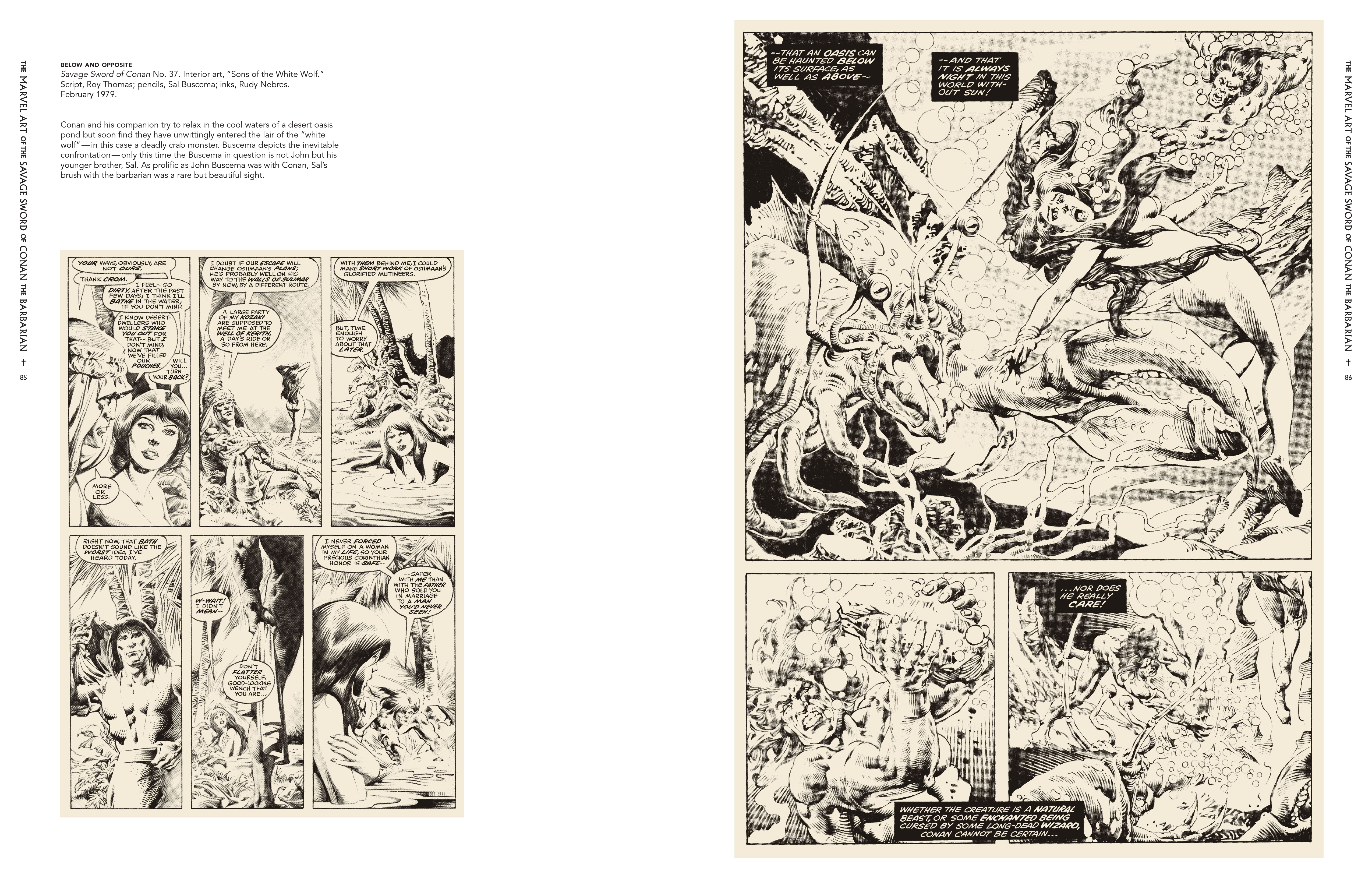 The Marvel Art of Savage Sword of Conan (2020) issue 1 - Page 44