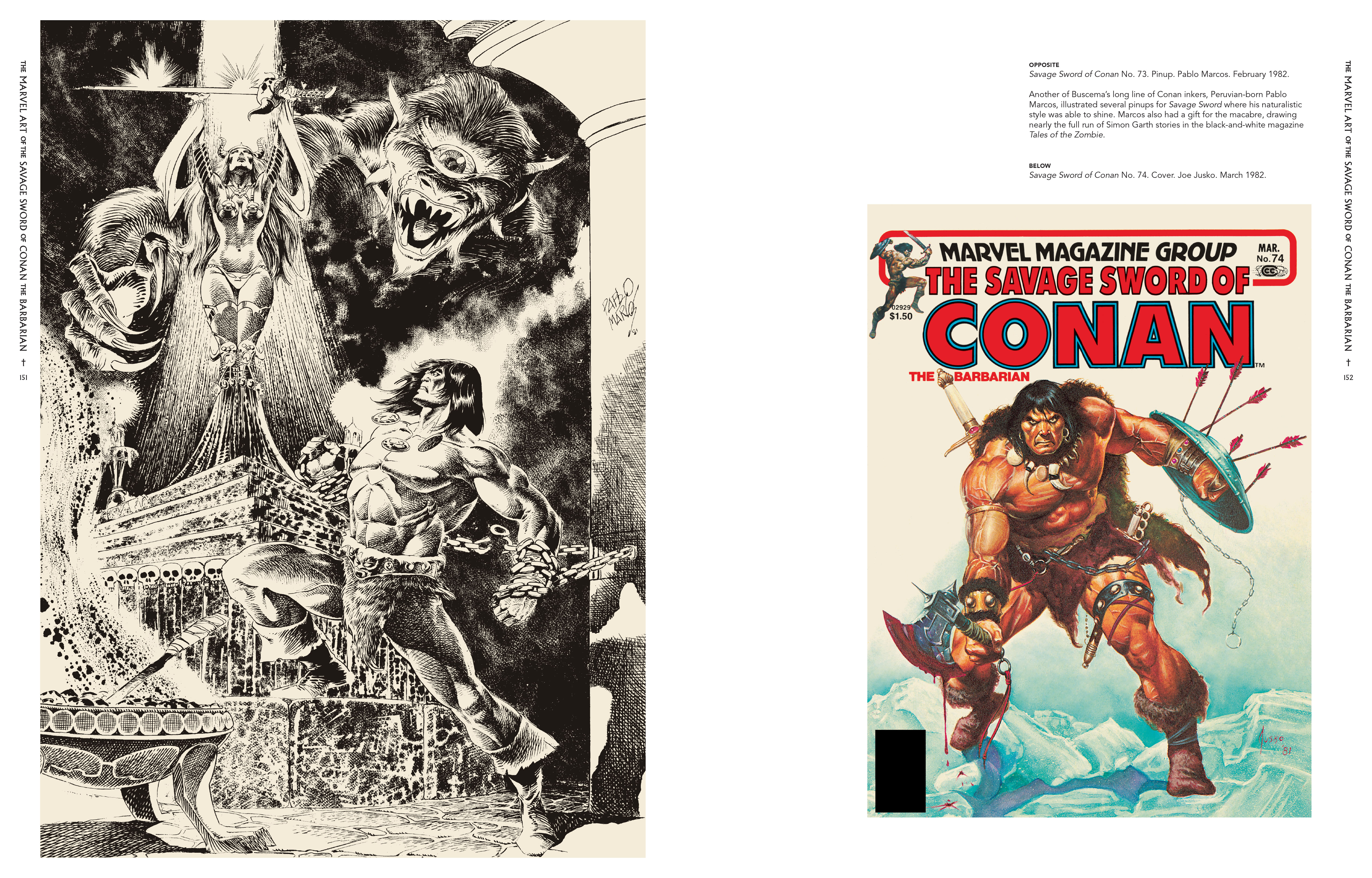 The Marvel Art of Savage Sword of Conan (2020) issue 1 - Page 77