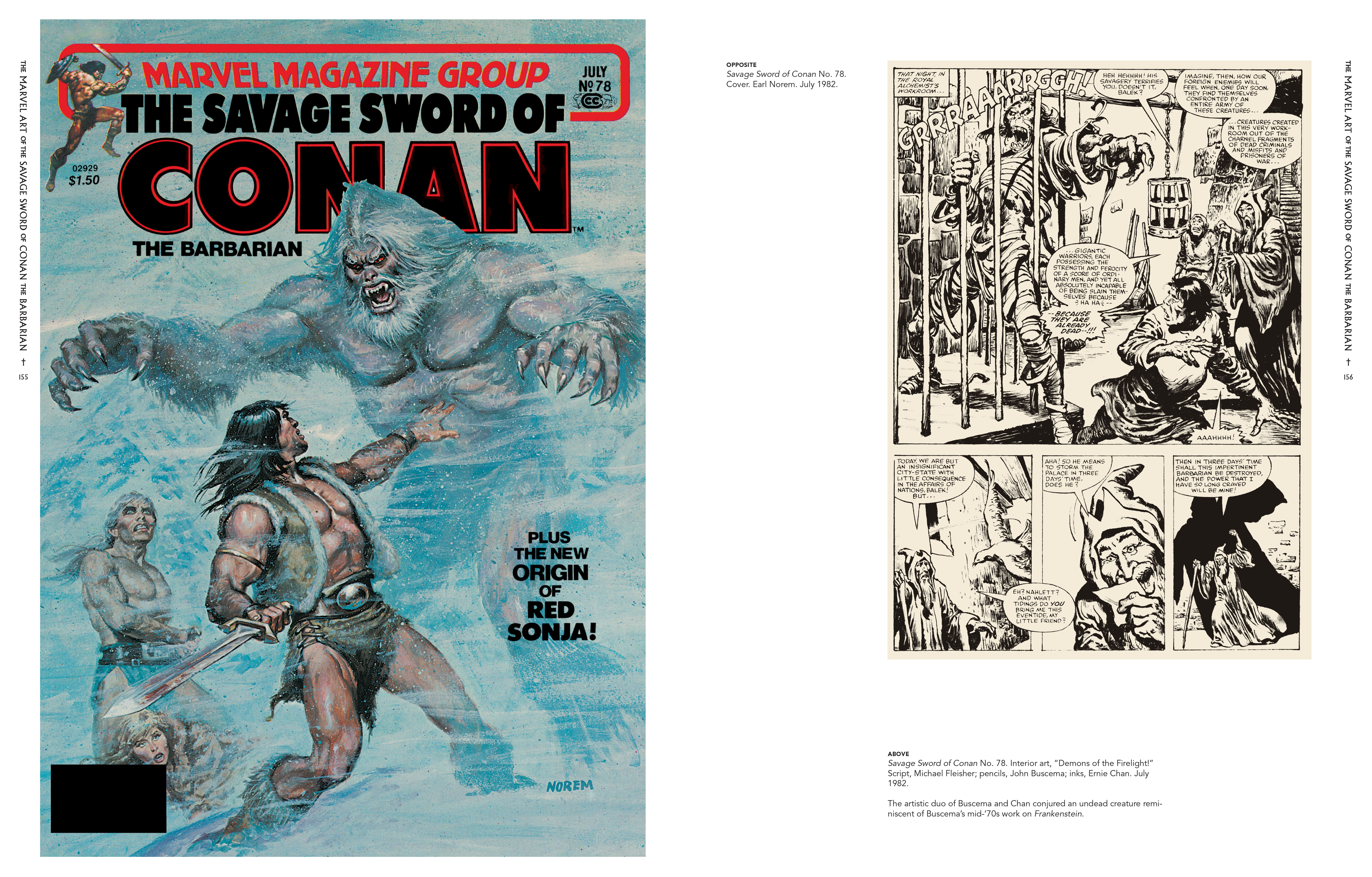 The Marvel Art of Savage Sword of Conan (2020) issue 1 - Page 79