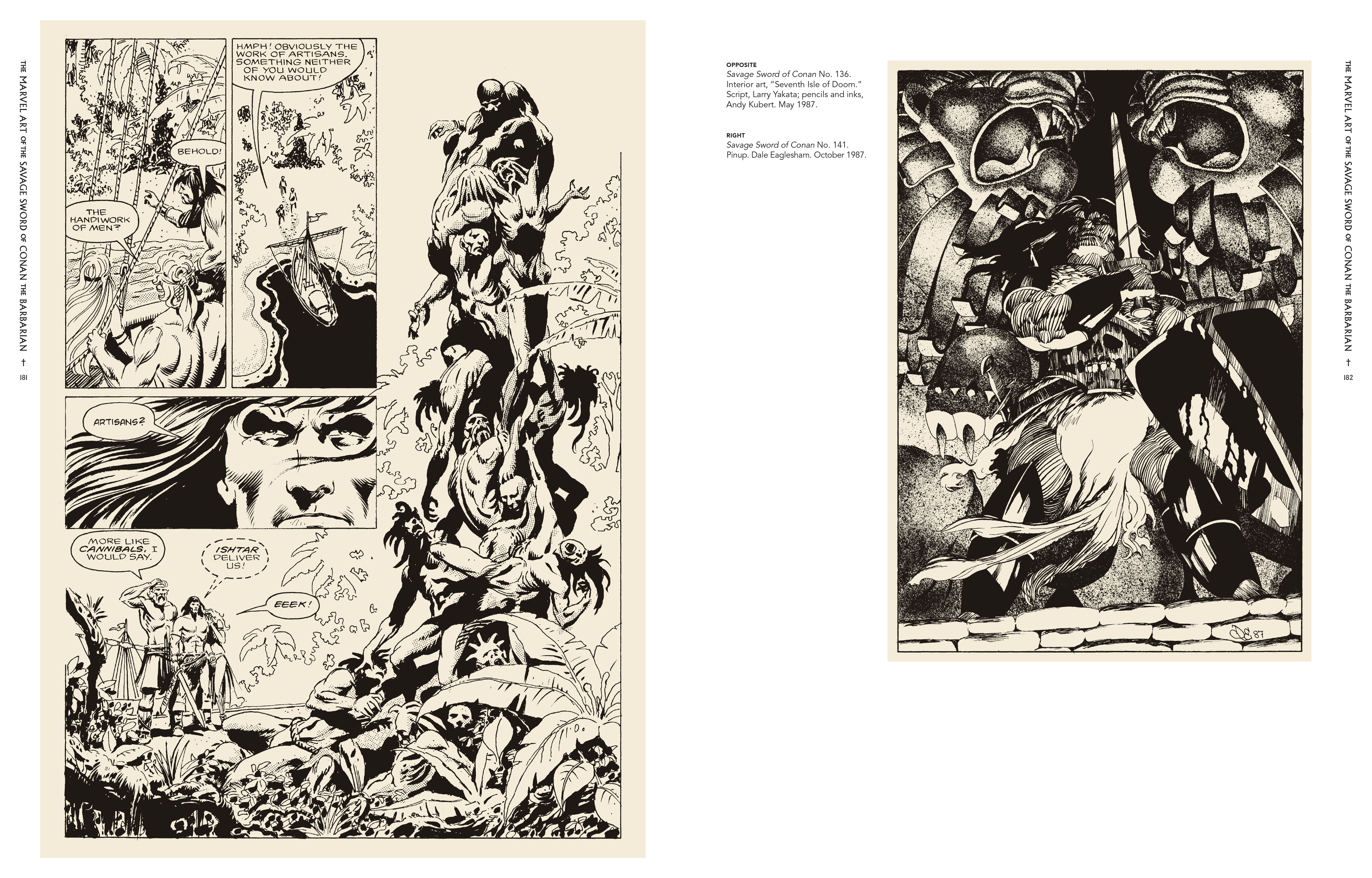 The Marvel Art of Savage Sword of Conan (2020) issue 1 - Page 92