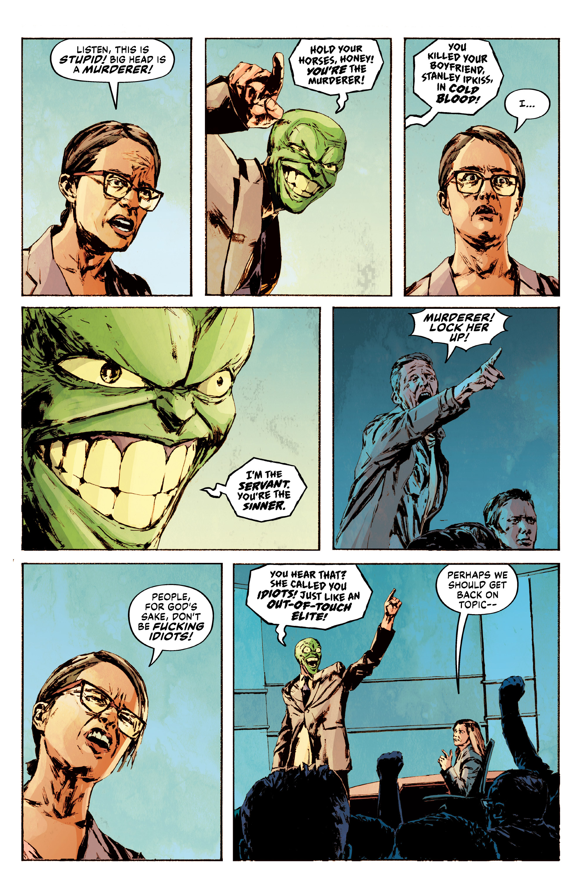 The Mask: I Pledge Allegiance to the Mask (2019-) issue 3 - Page 18