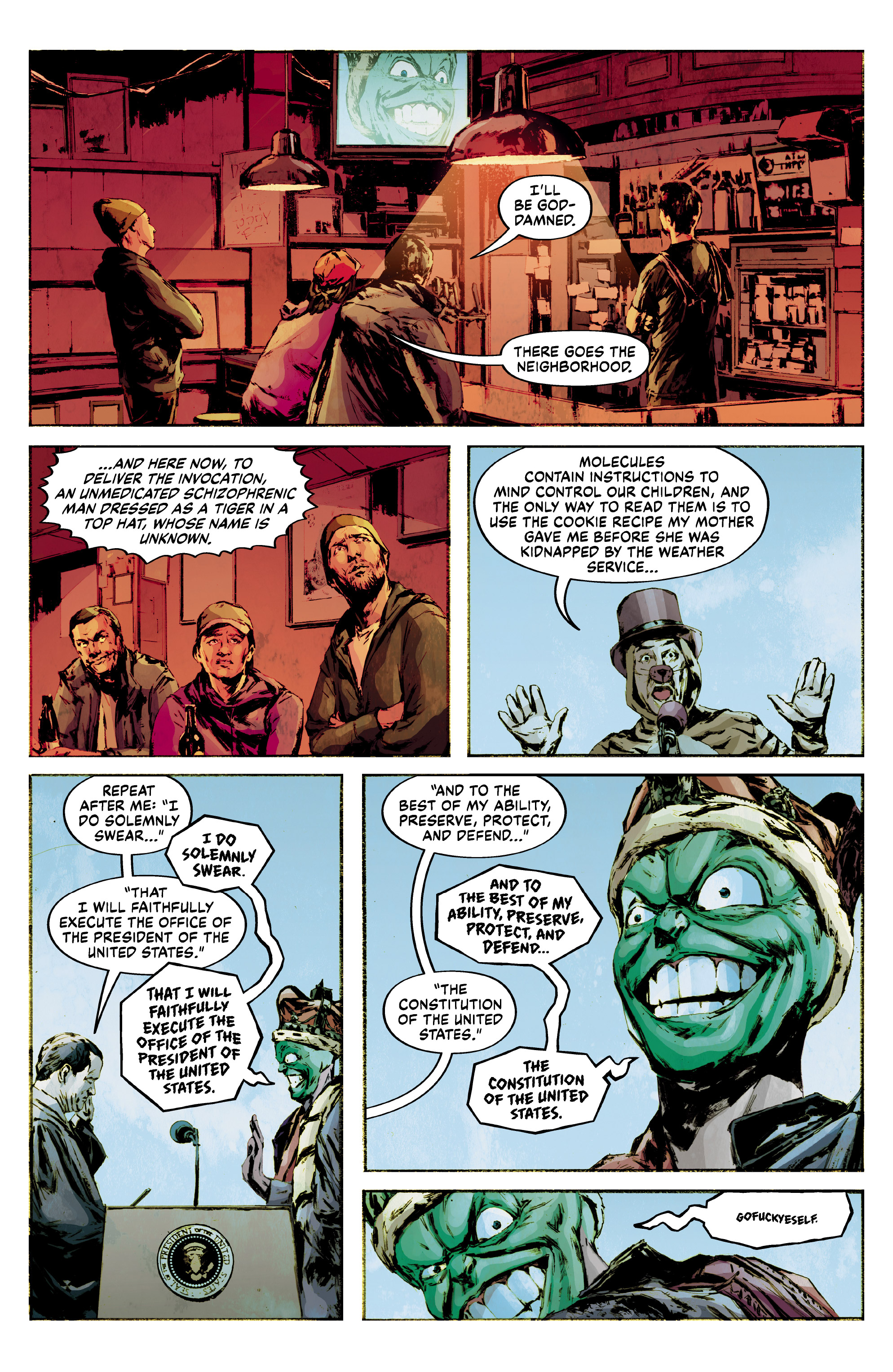 The Mask: I Pledge Allegiance to the Mask (2019-) issue 4 - Page 5