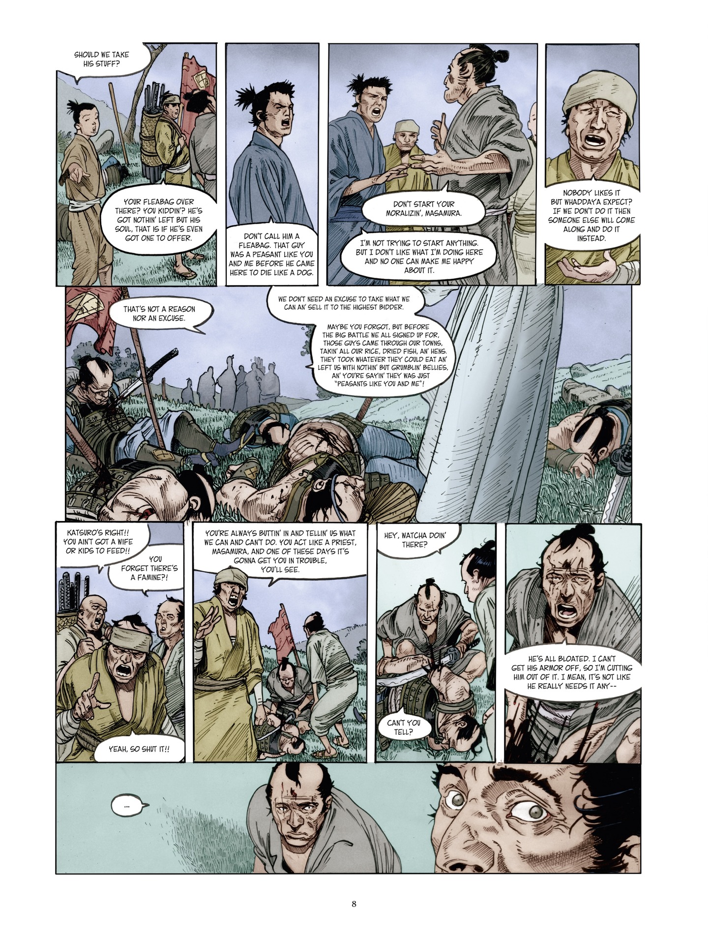 <{ $series->title }} issue 1 - Page 8