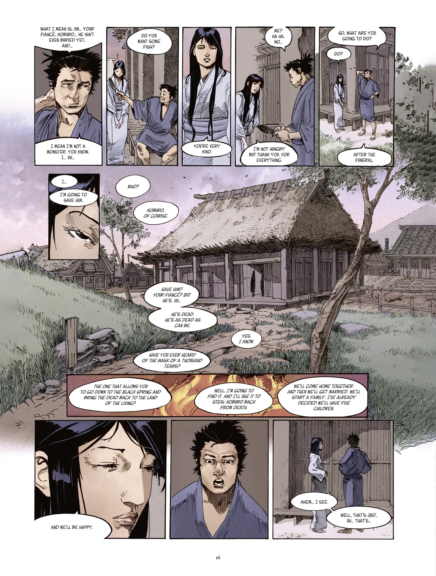 <{ $series->title }} issue 1 - Page 16