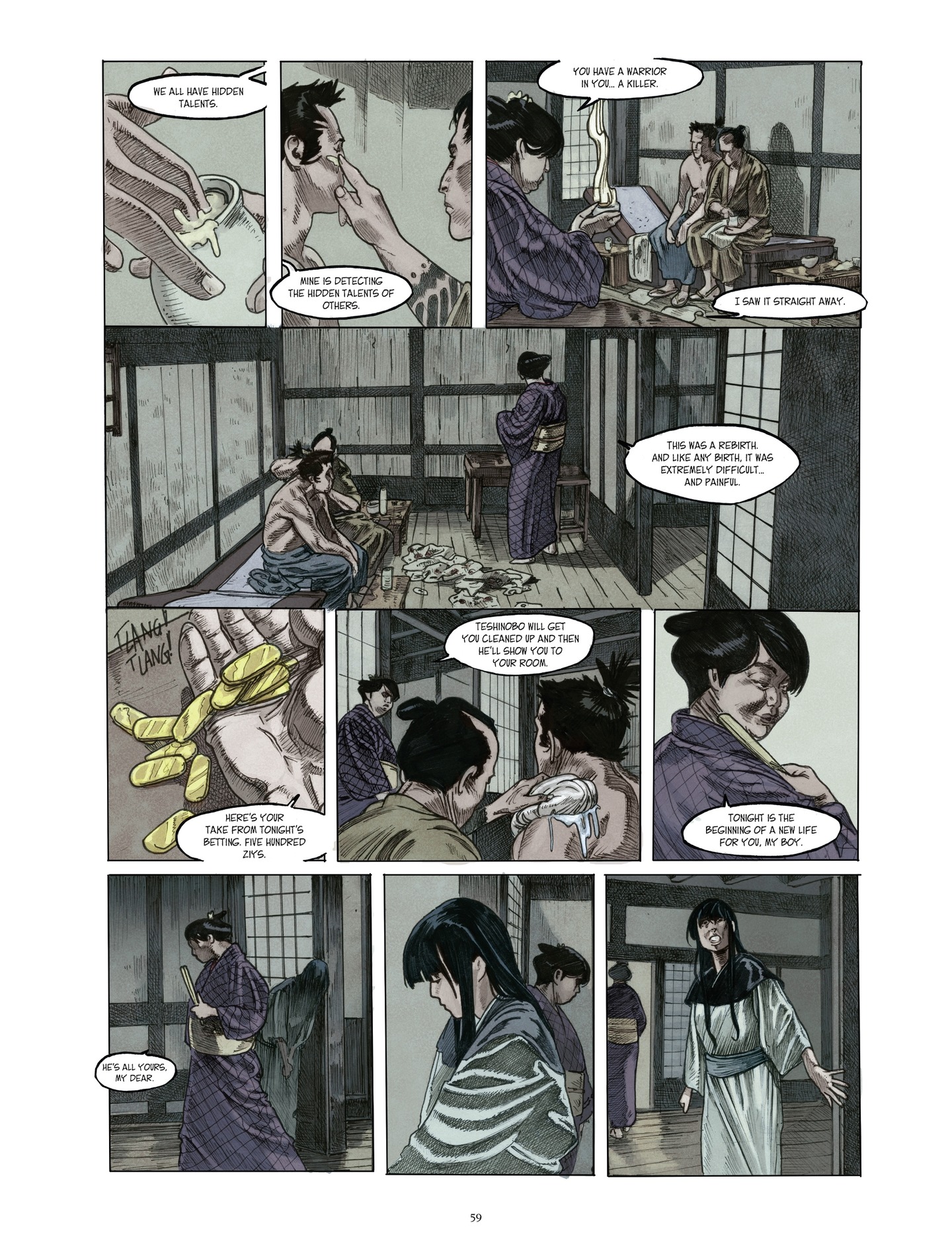 <{ $series->title }} issue 1 - Page 57