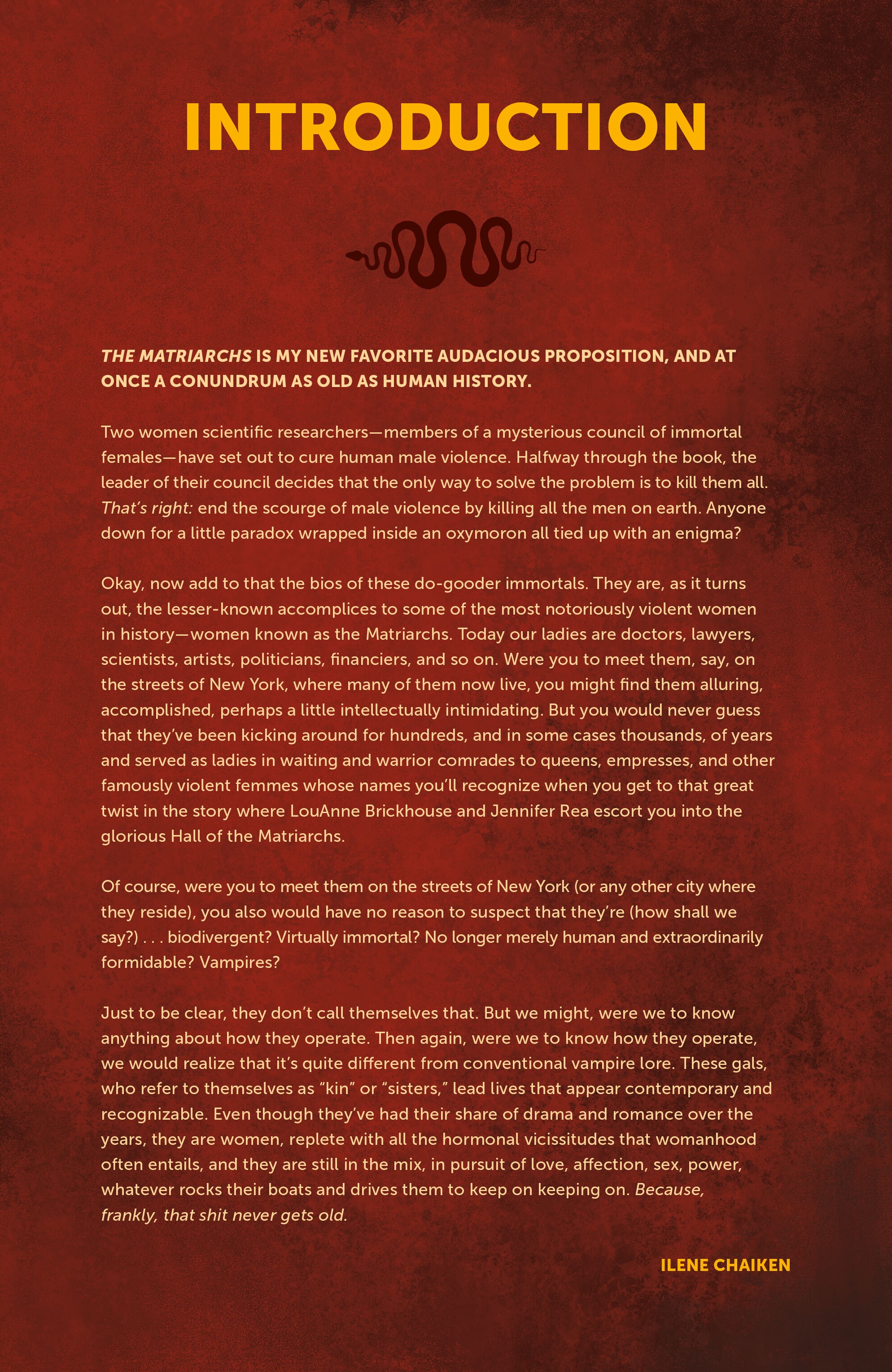 The Matriarchs (2023) issue HC - Page 5