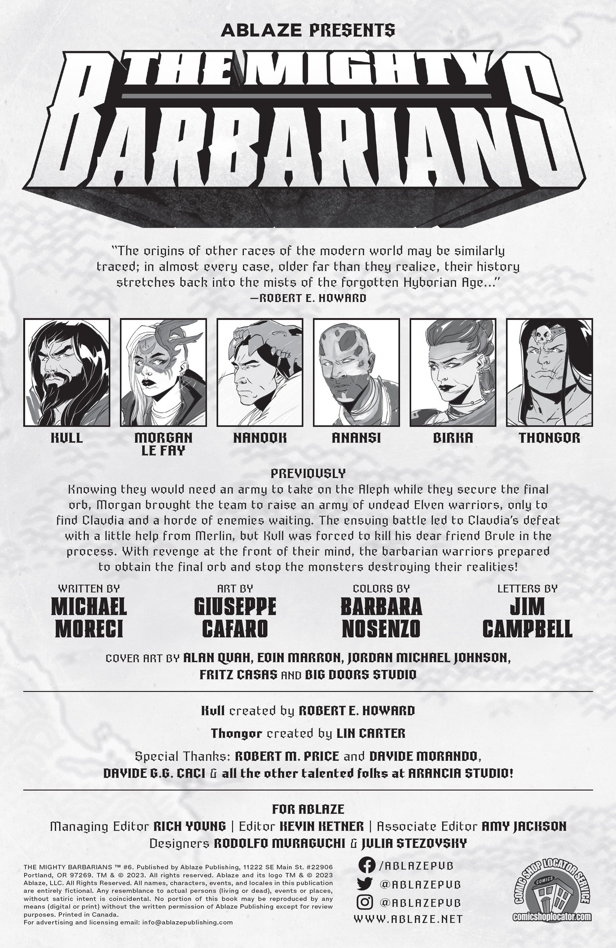 The Mighty Barbarians (2023-) issue 6 - Page 2