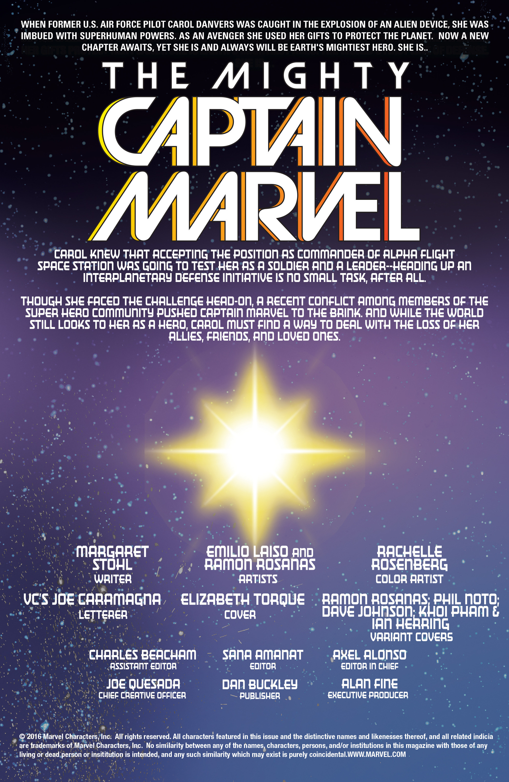The Mighty Captain Marvel (2016-): Chapter 0 - Page 2
