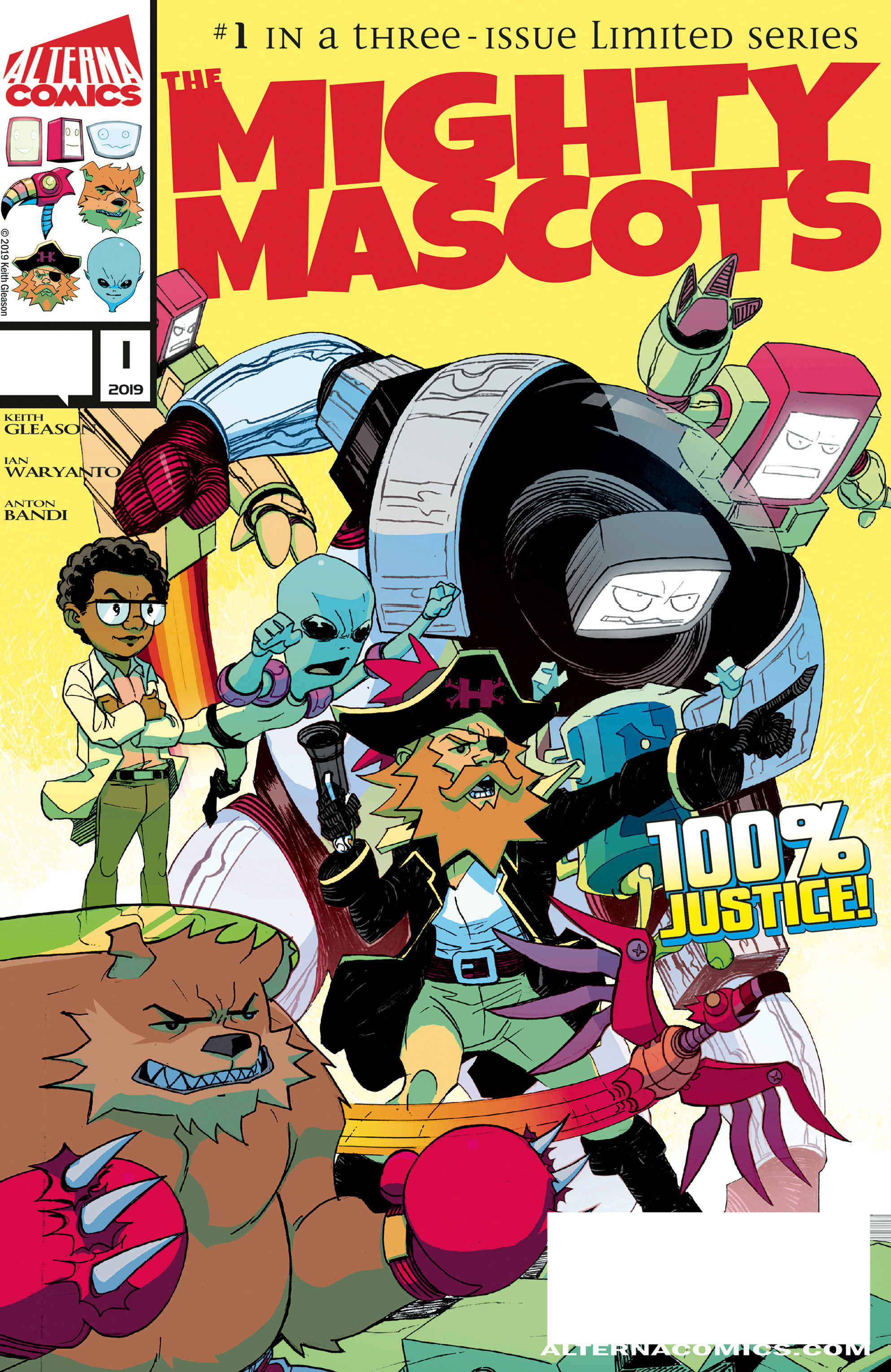 The Mighty Mascots (2019-): Chapter 1 - Page 1