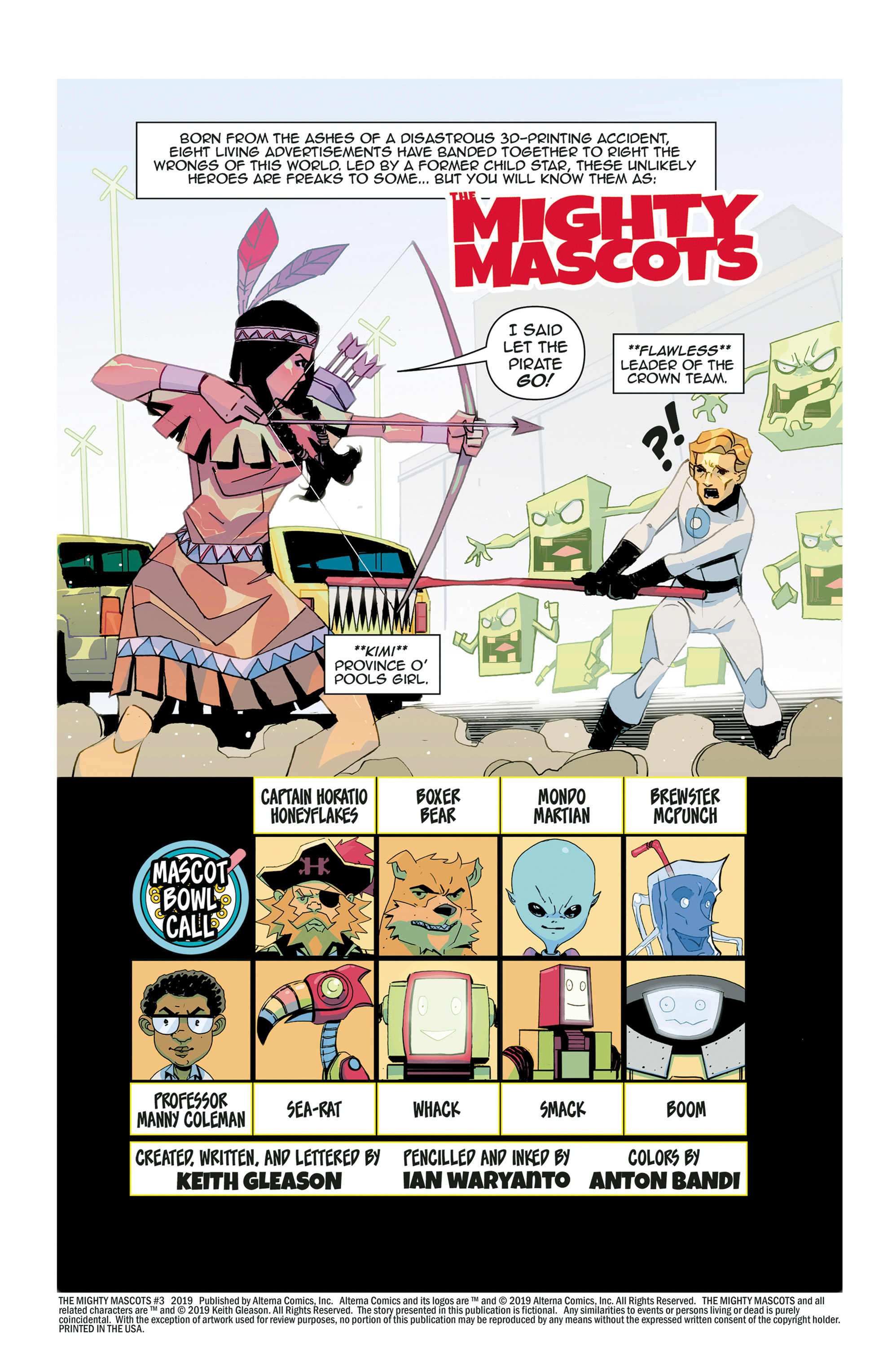 The Mighty Mascots (2019-): Chapter 3 - Page 2