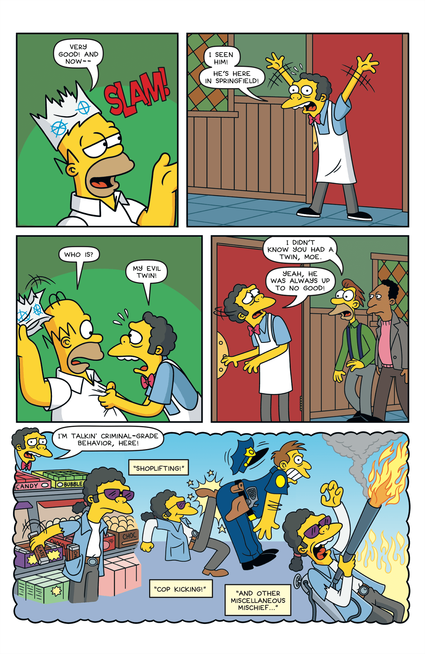 The Mighty Moe Szyzlak (2017): Chapter 1 - Page 3