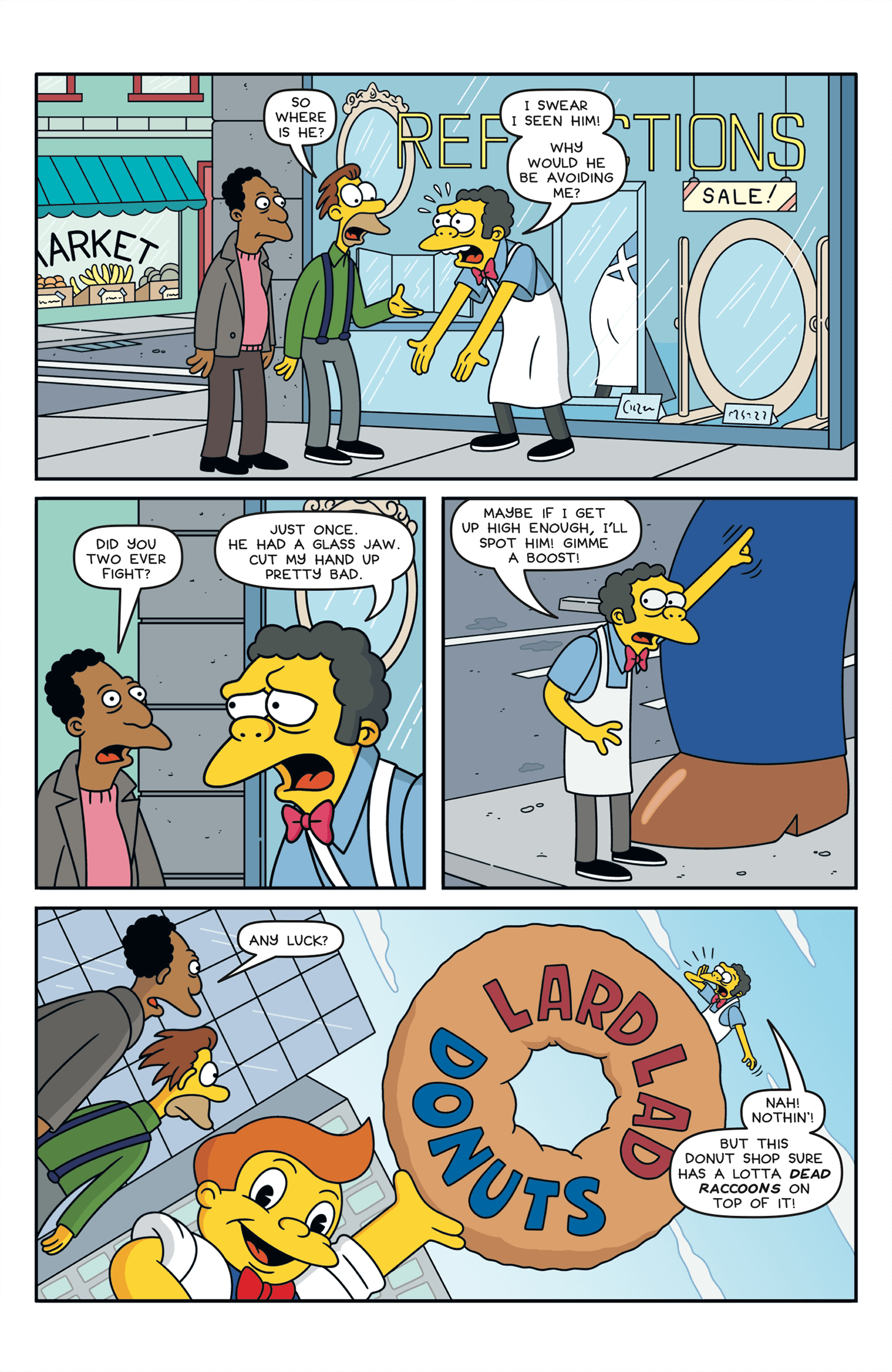 The Mighty Moe Szyzlak (2017) issue 1 - Page 8