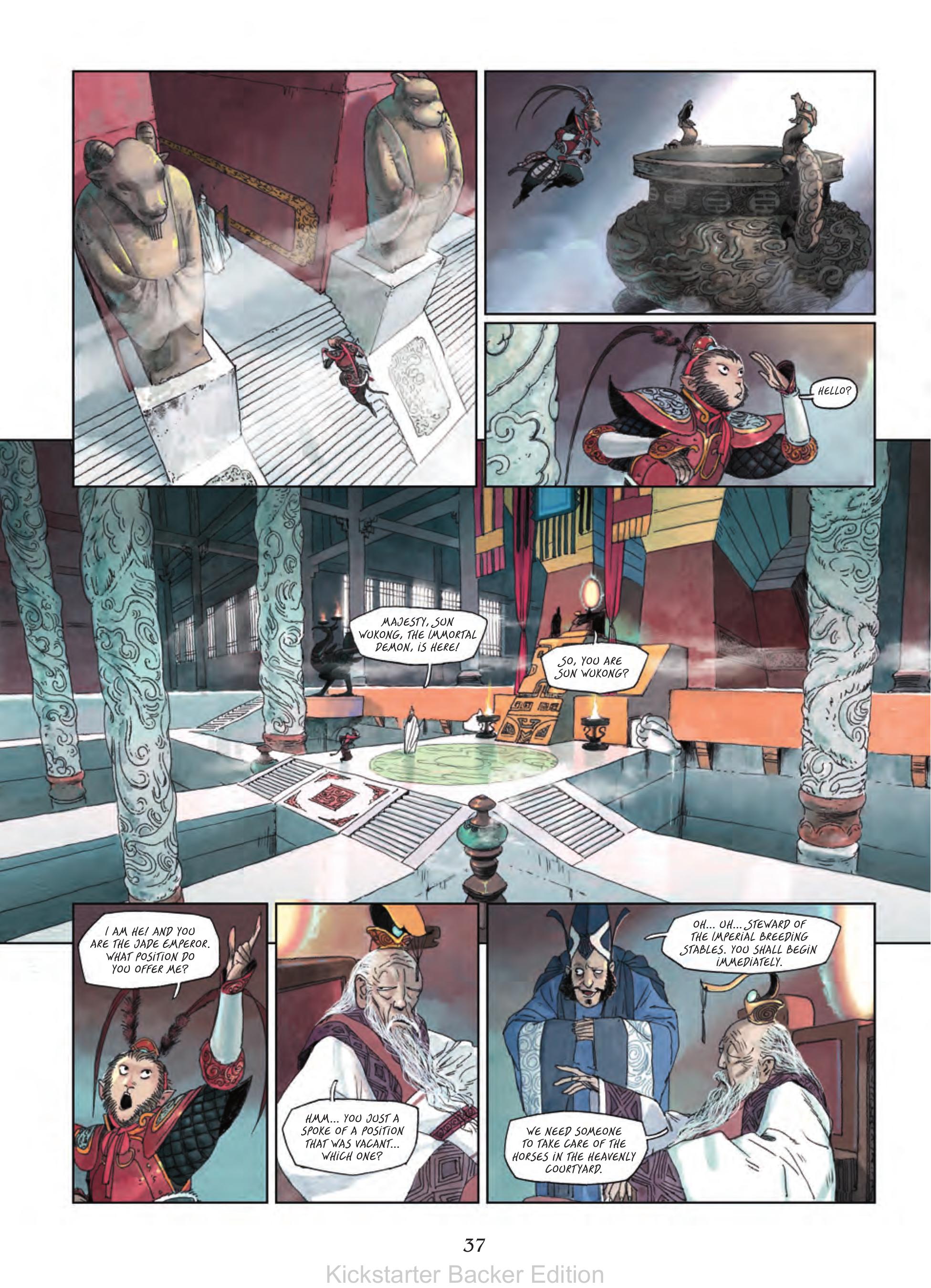 The Monkey King: Complete Odyssey (2023) issue TP - Page 38