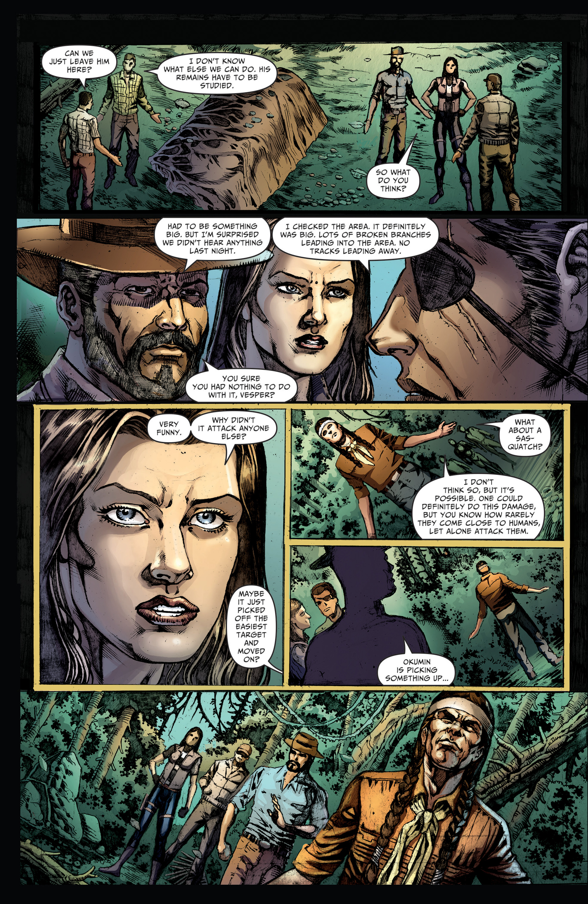 The Monster Hunters Survival Guide: Case Files - Wendigo (2018) issue 1 - Page 15