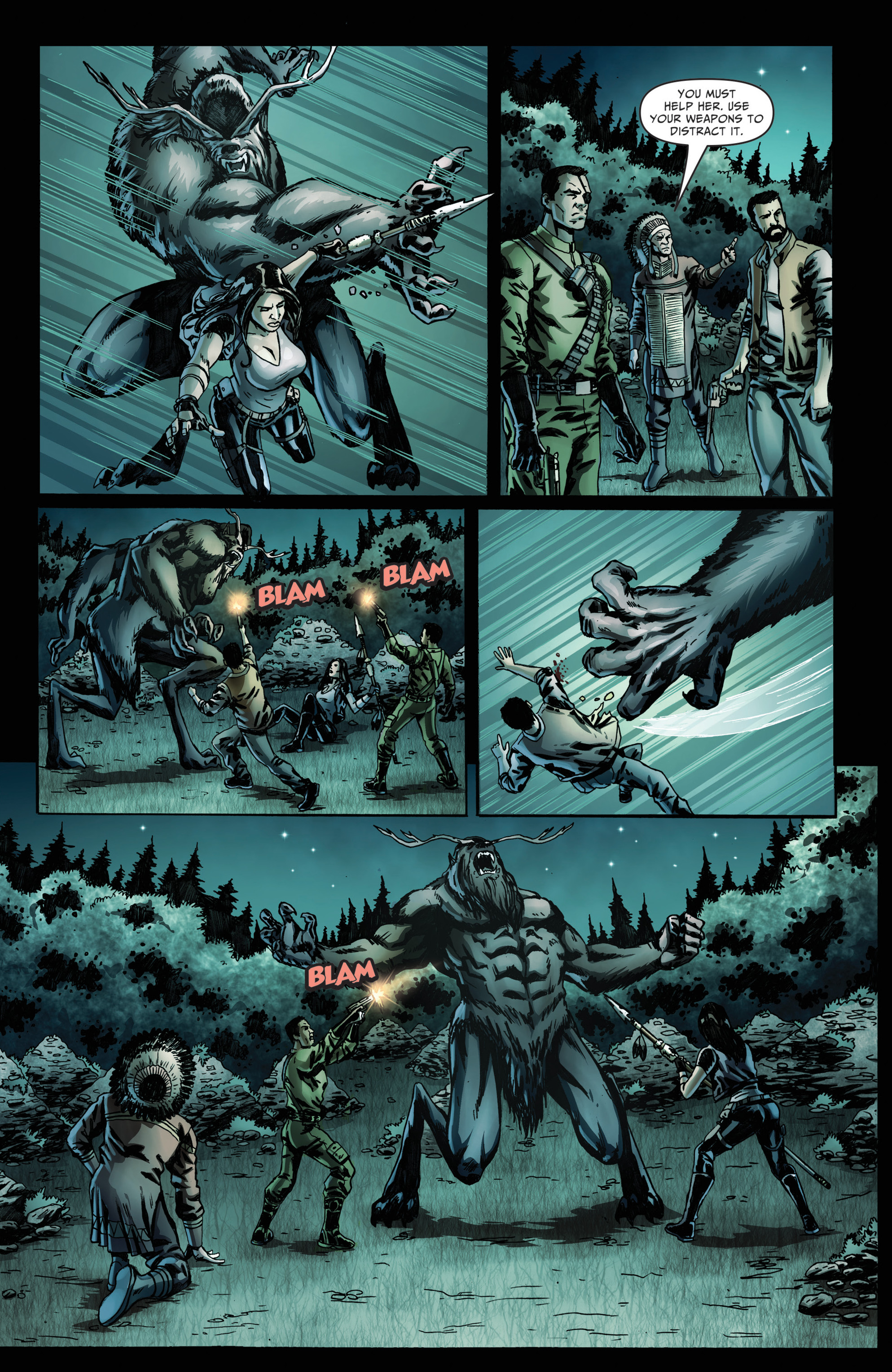 The Monster Hunters Survival Guide: Case Files - Wendigo (2018) issue 1 - Page 40