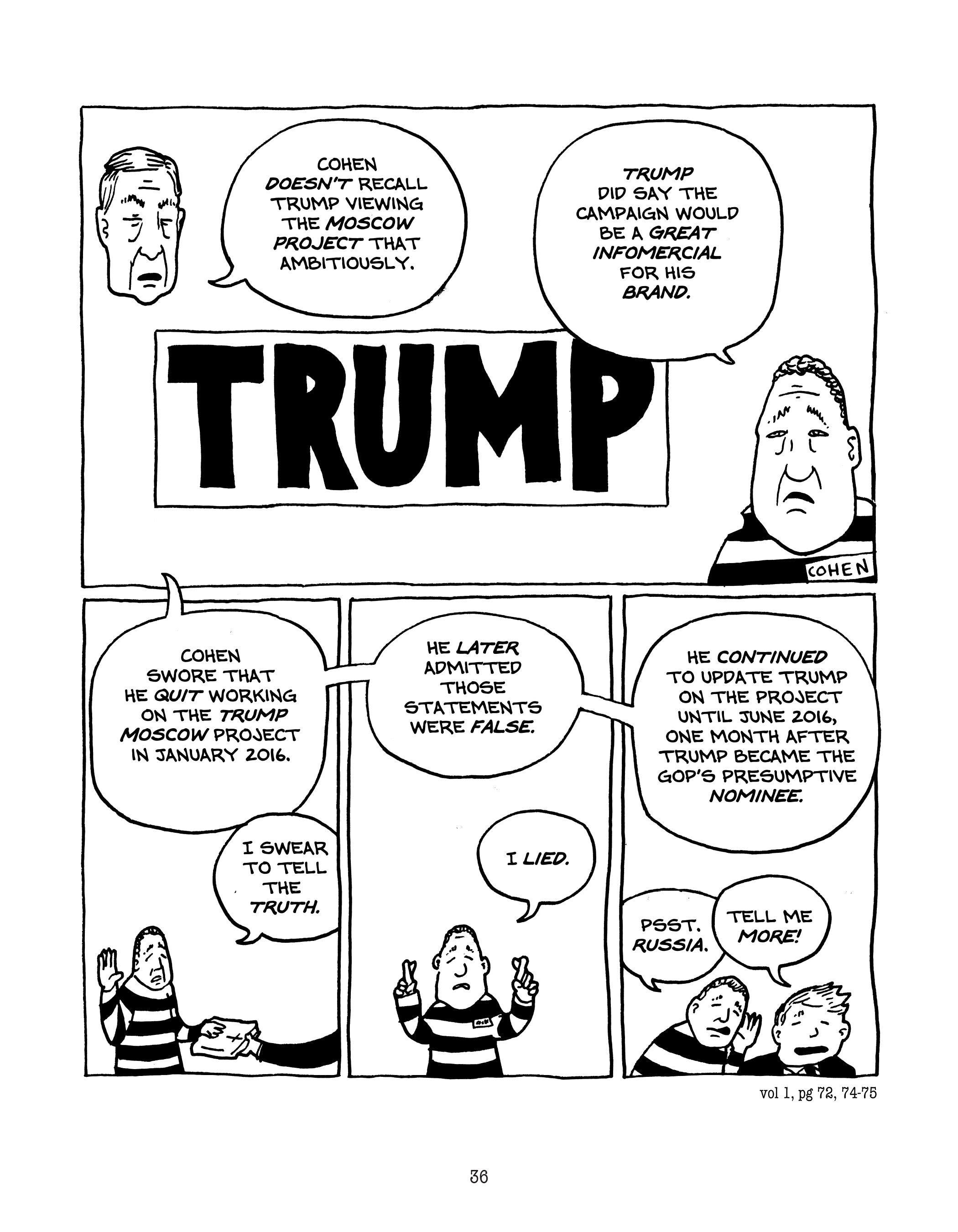 The Mueller Report Graphic Novel (2020) issue 1 - Page 35