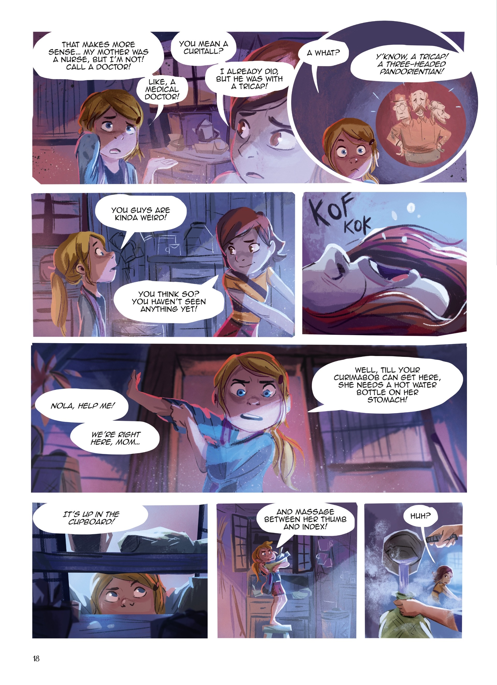 <{ $series->title }} issue 1 - Page 18