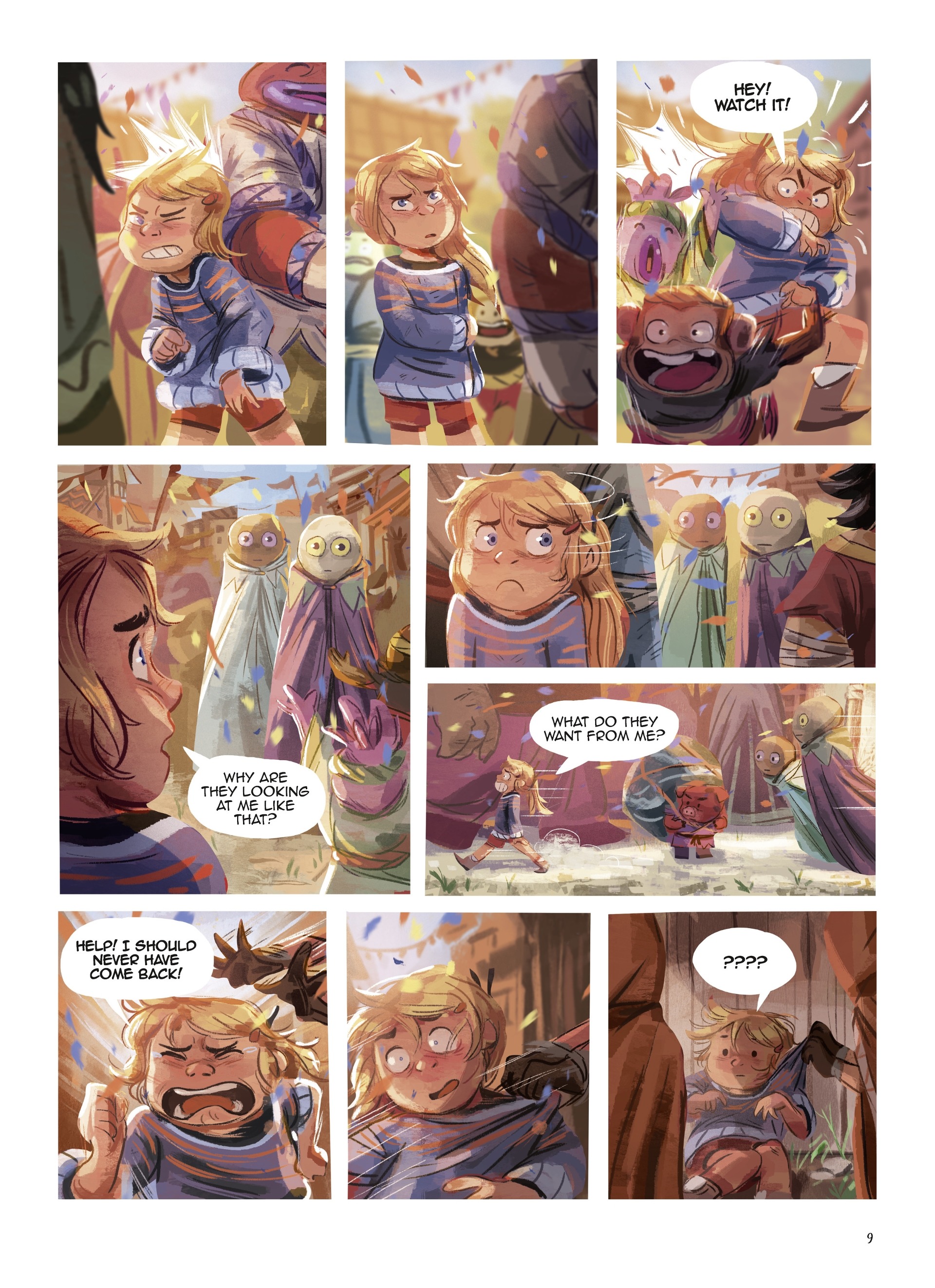 <{ $series->title }} issue 2 - Page 9