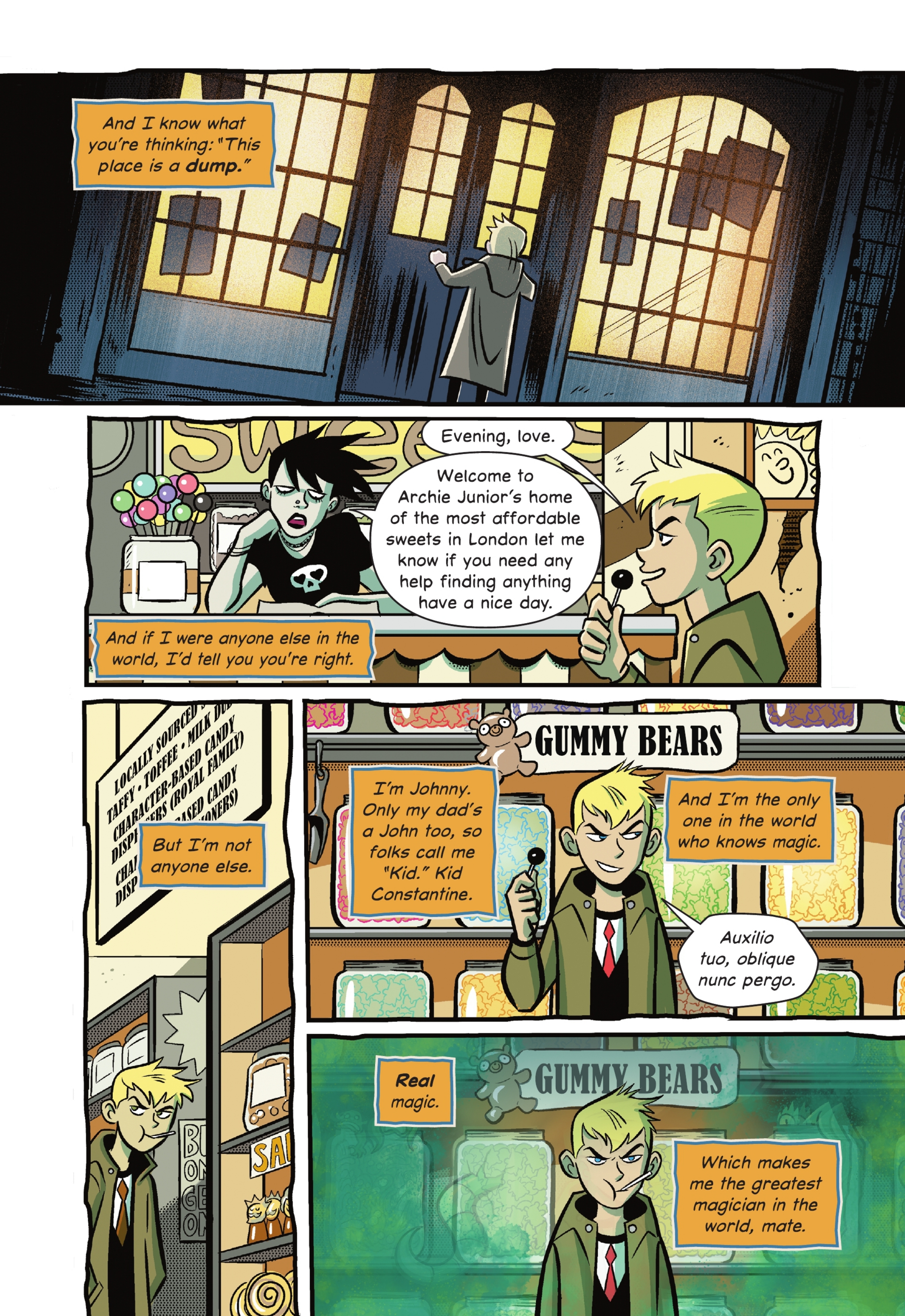 The Mystery of the Meanest Teacher: A Johnny Constantine (2021) issue 1 - Page 7