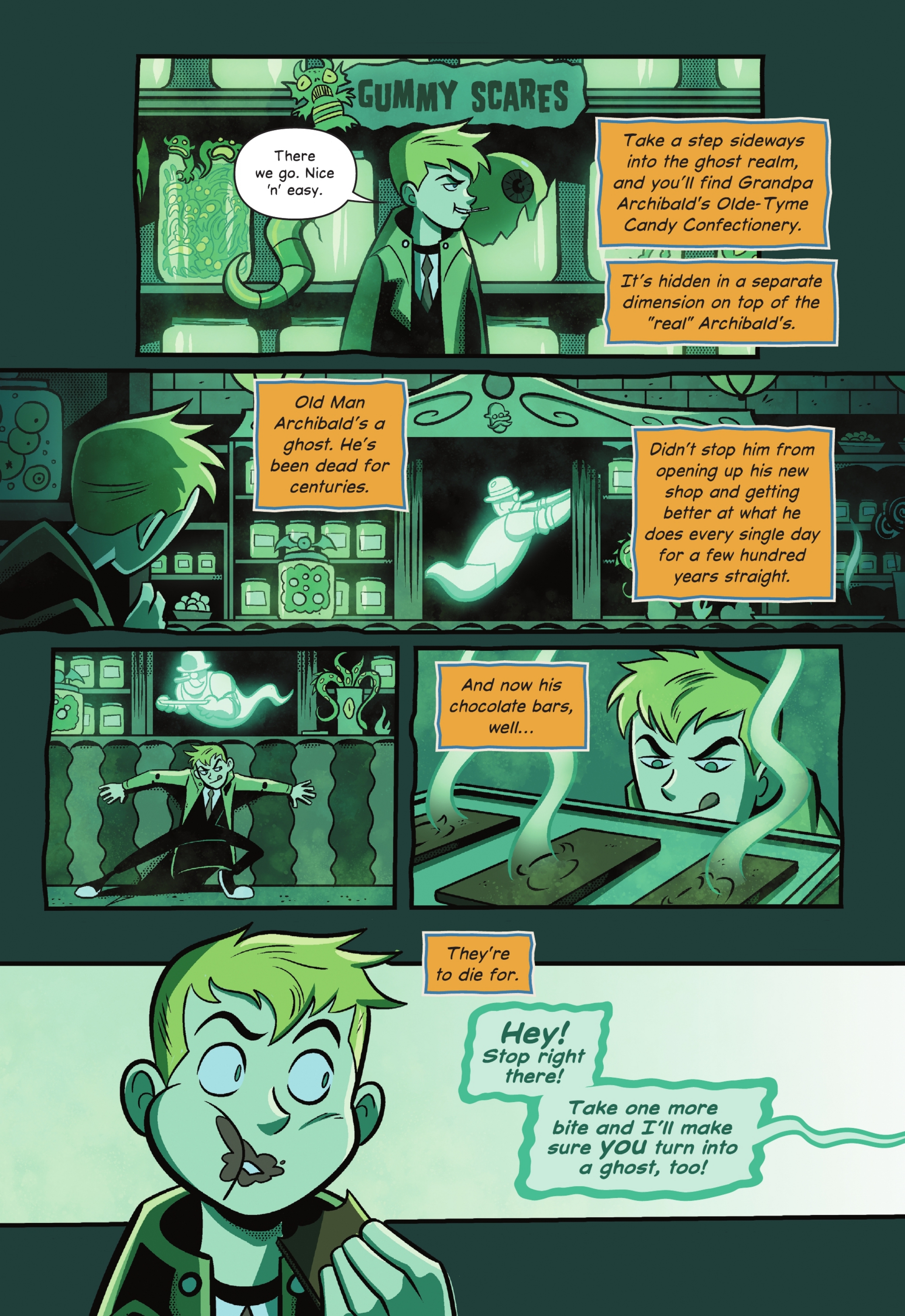 The Mystery of the Meanest Teacher: A Johnny Constantine (2021) issue 1 - Page 8