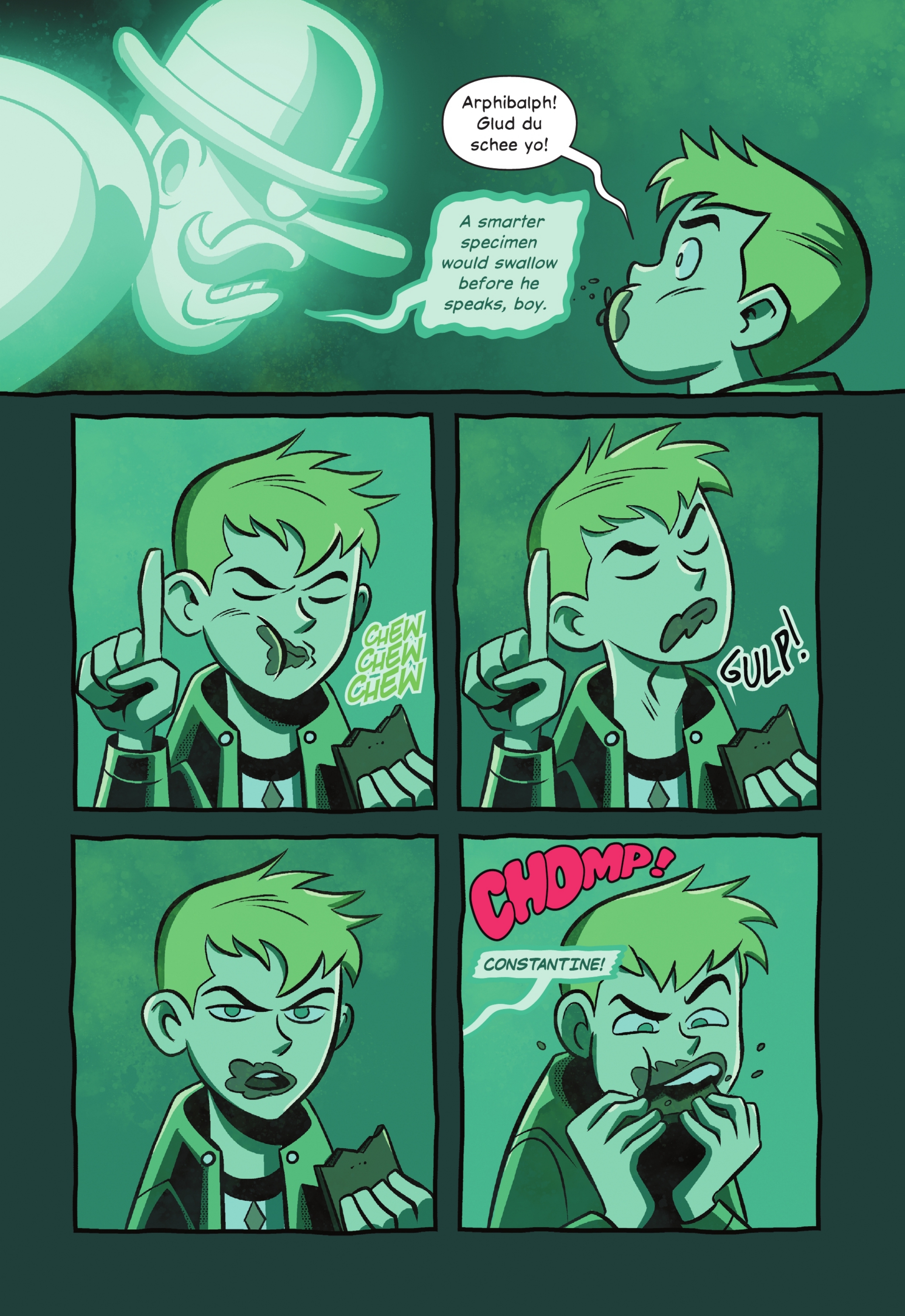 The Mystery of the Meanest Teacher: A Johnny Constantine (2021) issue 1 - Page 9