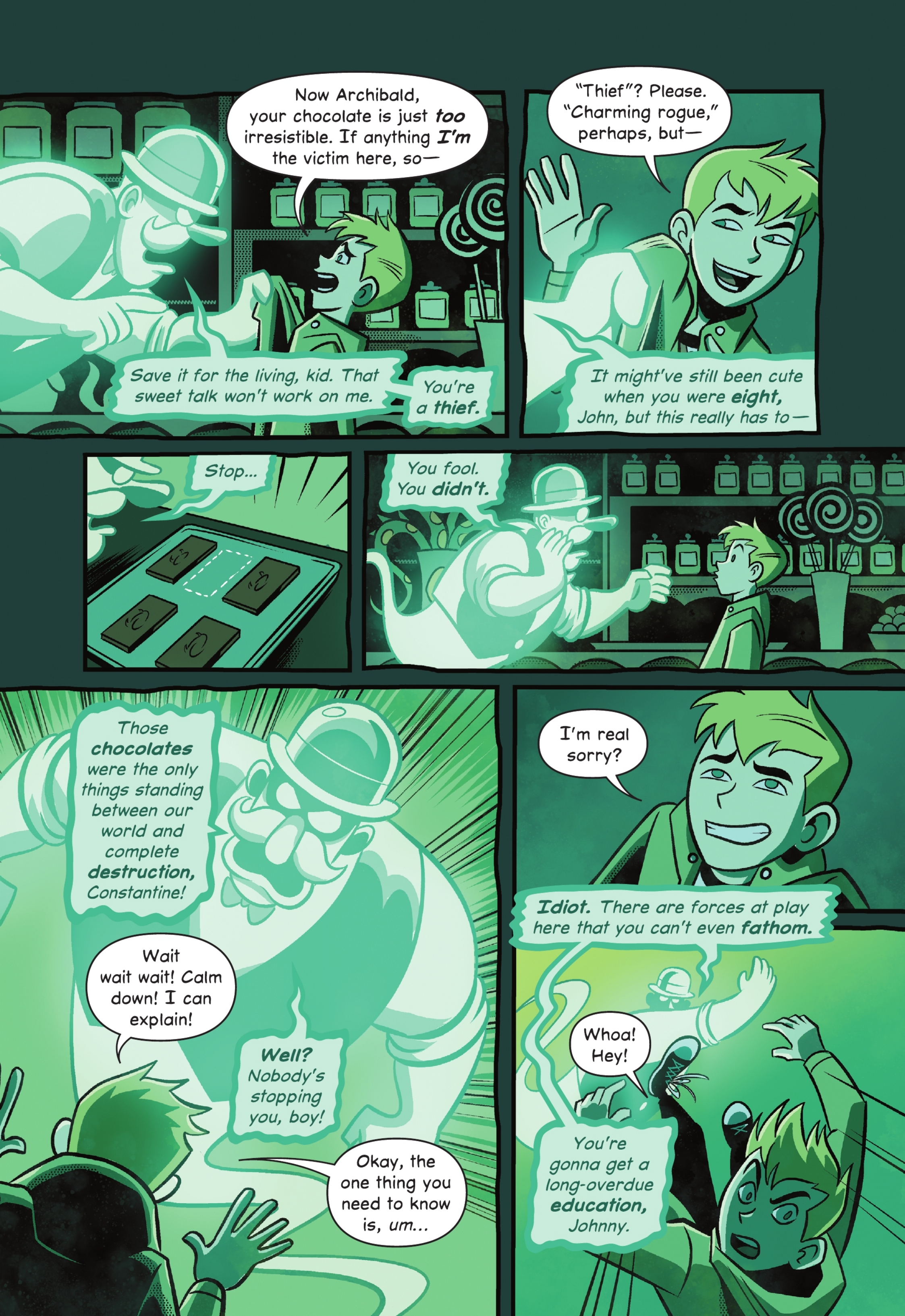 The Mystery of the Meanest Teacher: A Johnny Constantine (2021) issue 1 - Page 10