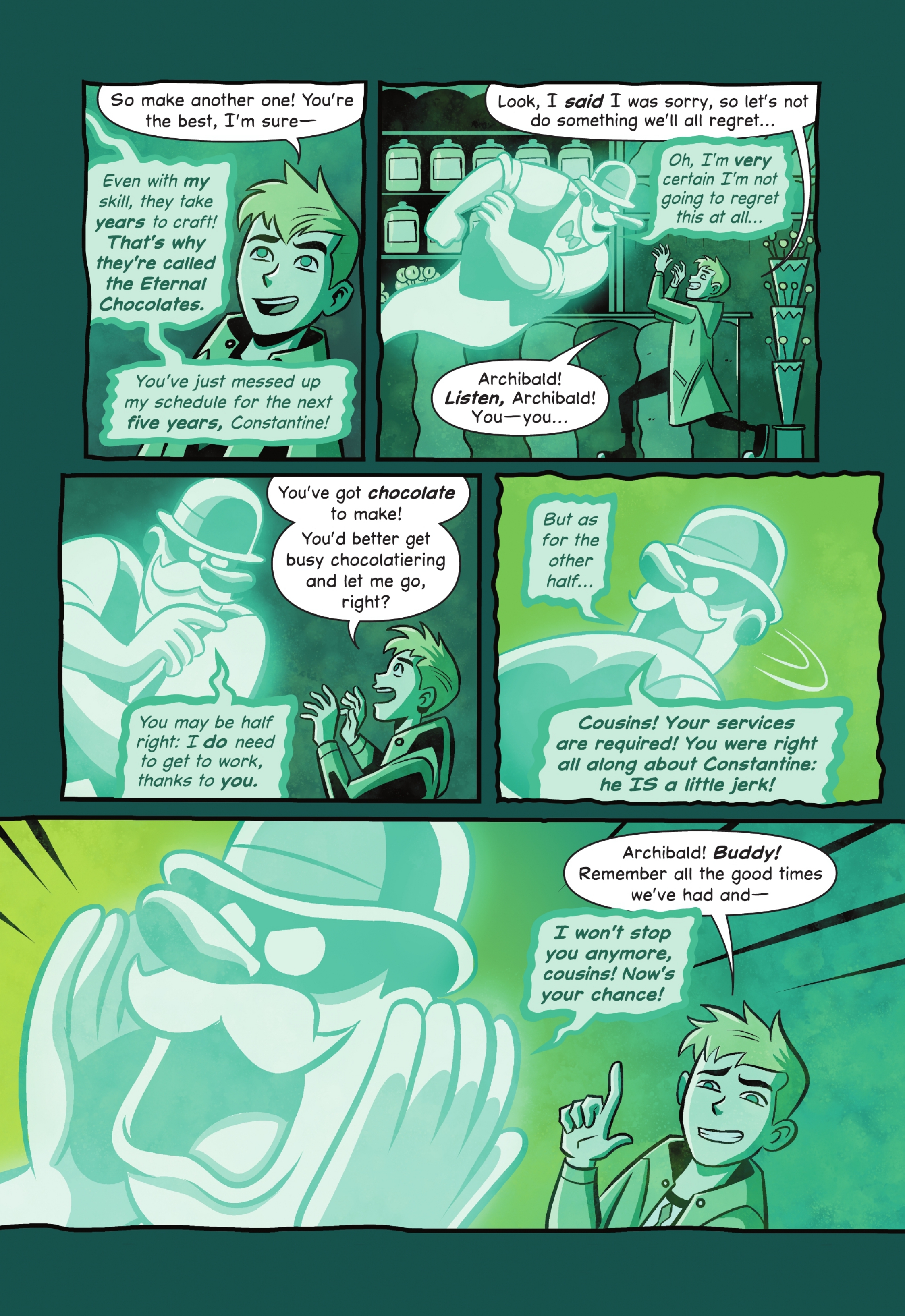 The Mystery of the Meanest Teacher: A Johnny Constantine (2021) issue 1 - Page 12