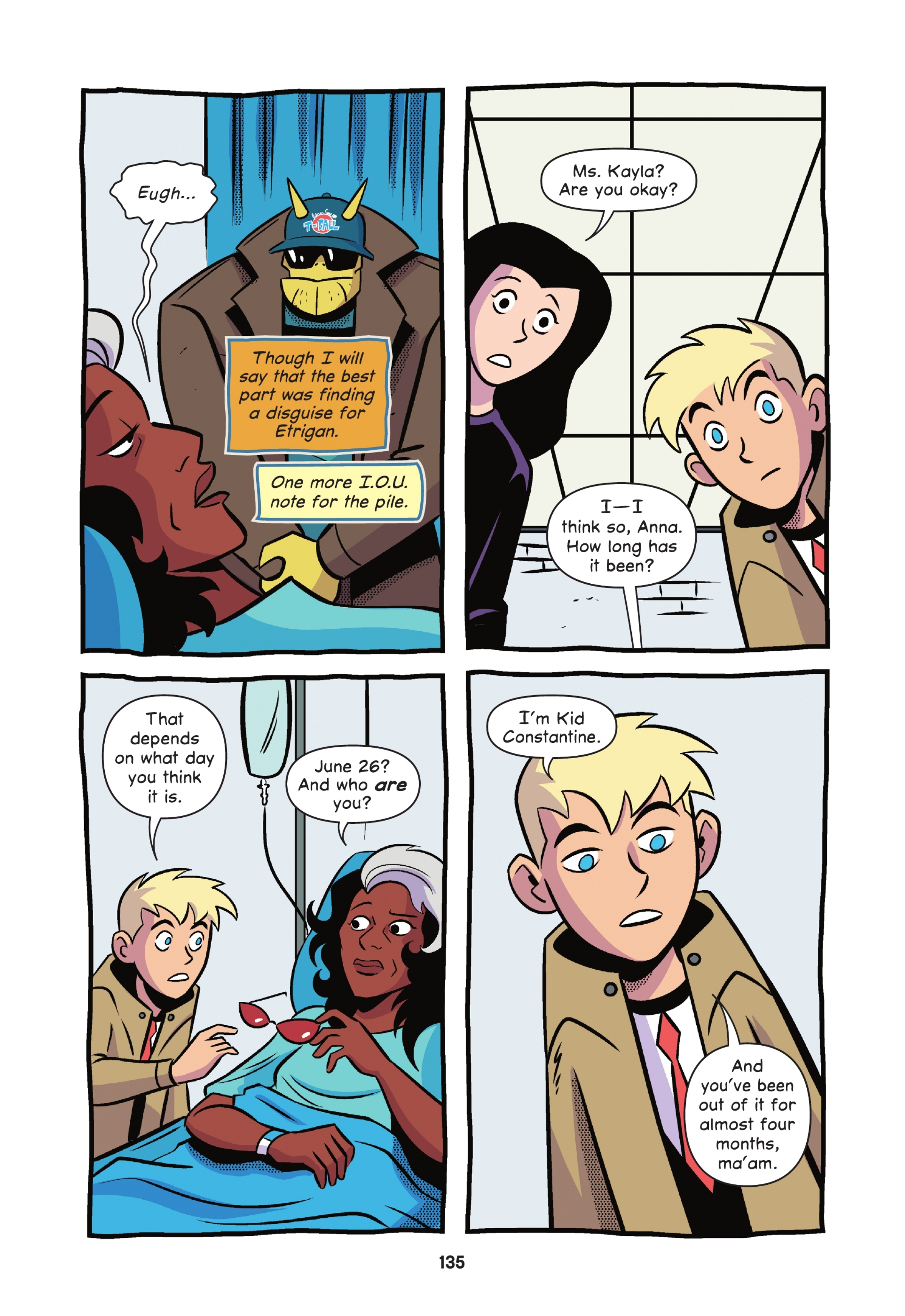 The Mystery of the Meanest Teacher: A Johnny Constantine (2021) issue 1 - Page 132