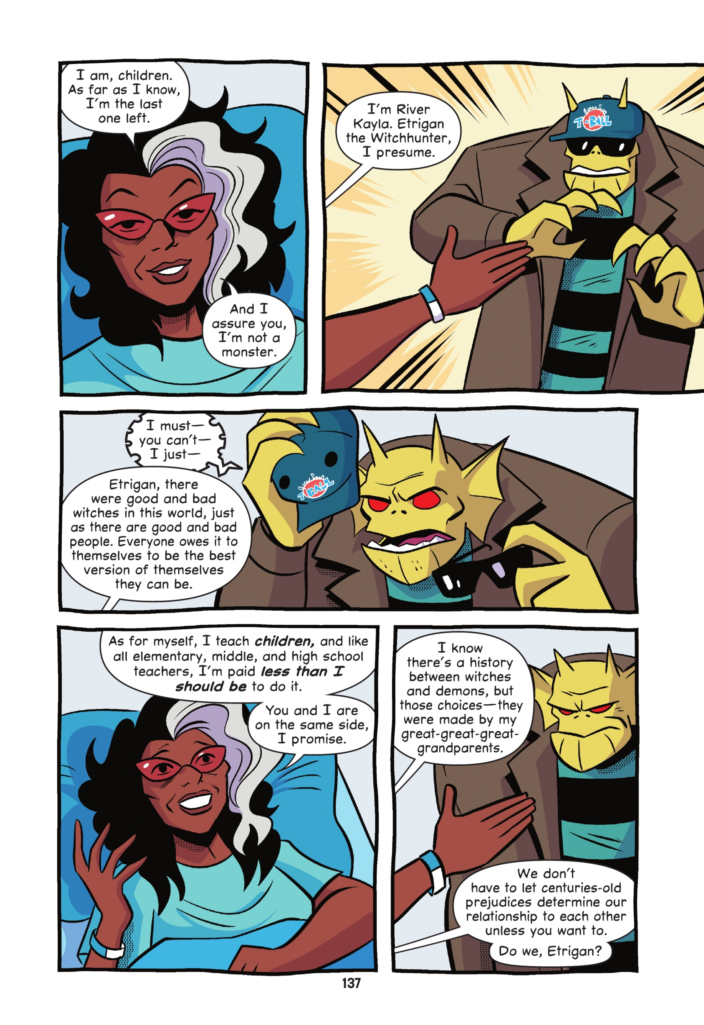 The Mystery of the Meanest Teacher: A Johnny Constantine (2021) issue 1 - Page 134