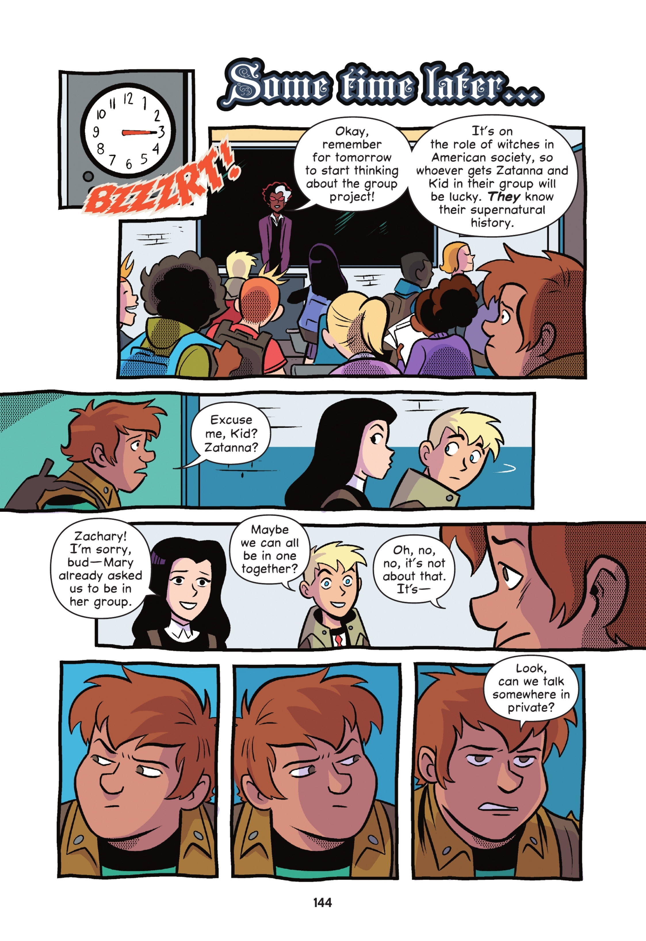 The Mystery of the Meanest Teacher: A Johnny Constantine (2021) issue 1 - Page 140