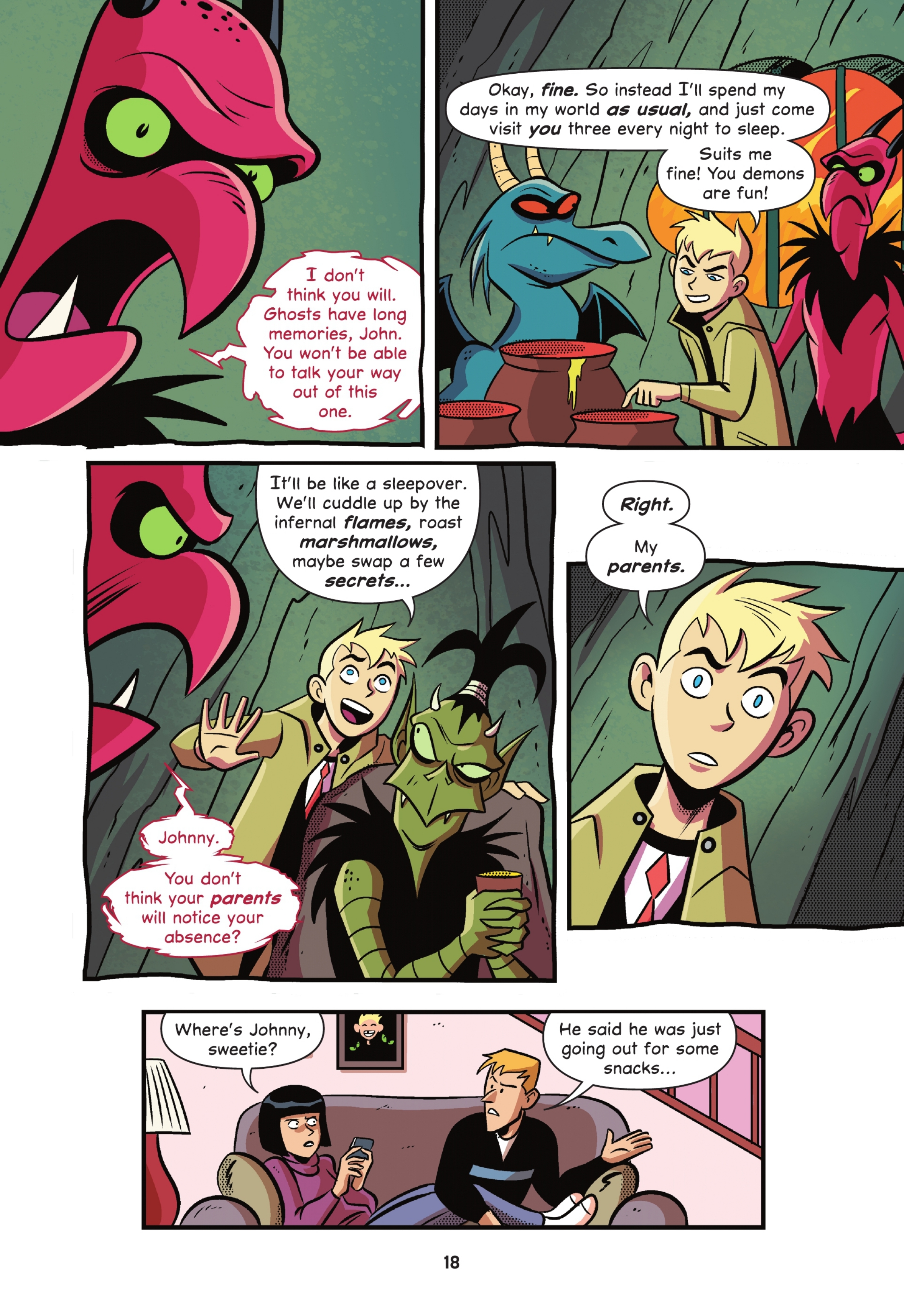 The Mystery of the Meanest Teacher: A Johnny Constantine (2021) issue 1 - Page 17