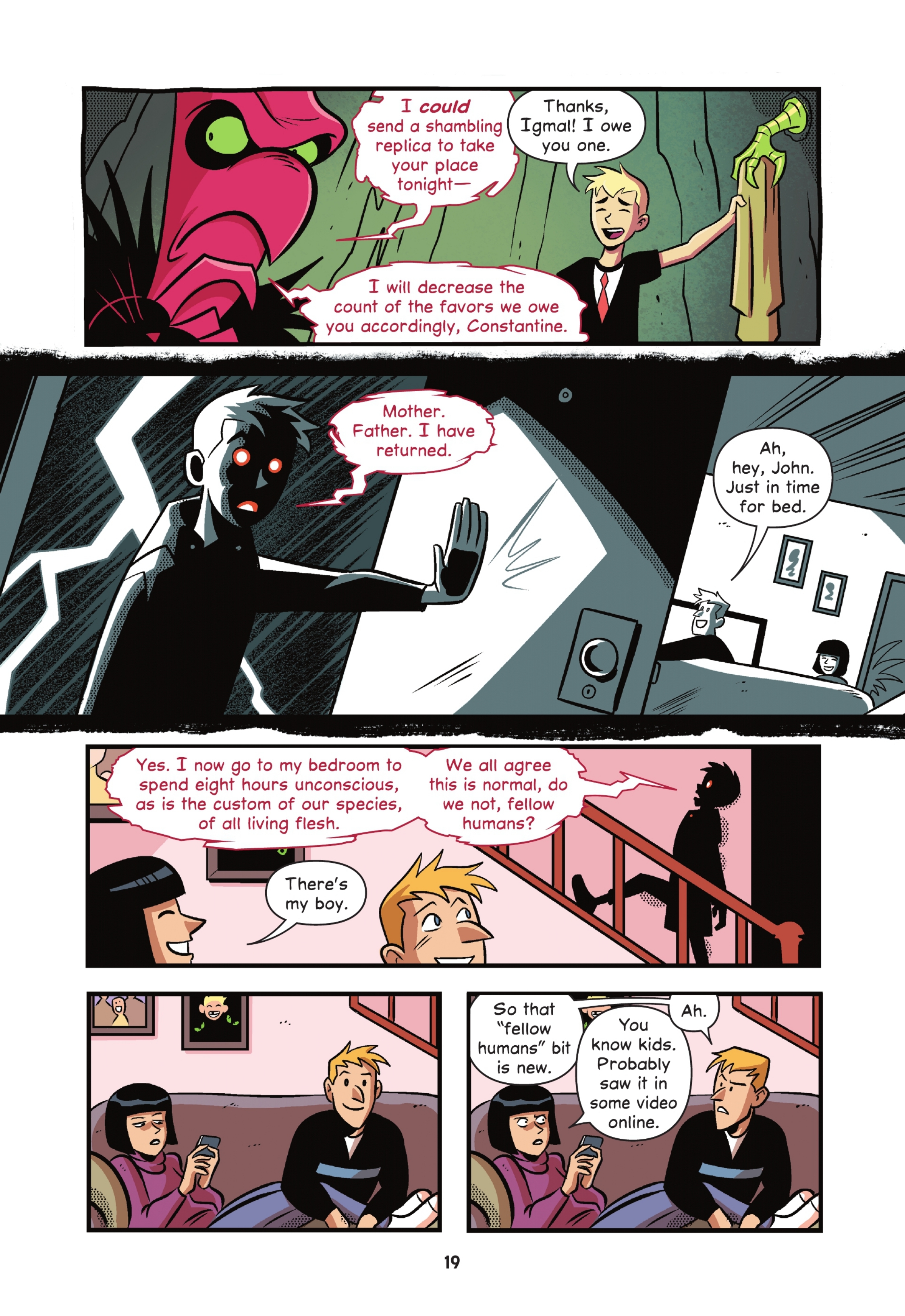 The Mystery of the Meanest Teacher: A Johnny Constantine (2021) issue 1 - Page 18