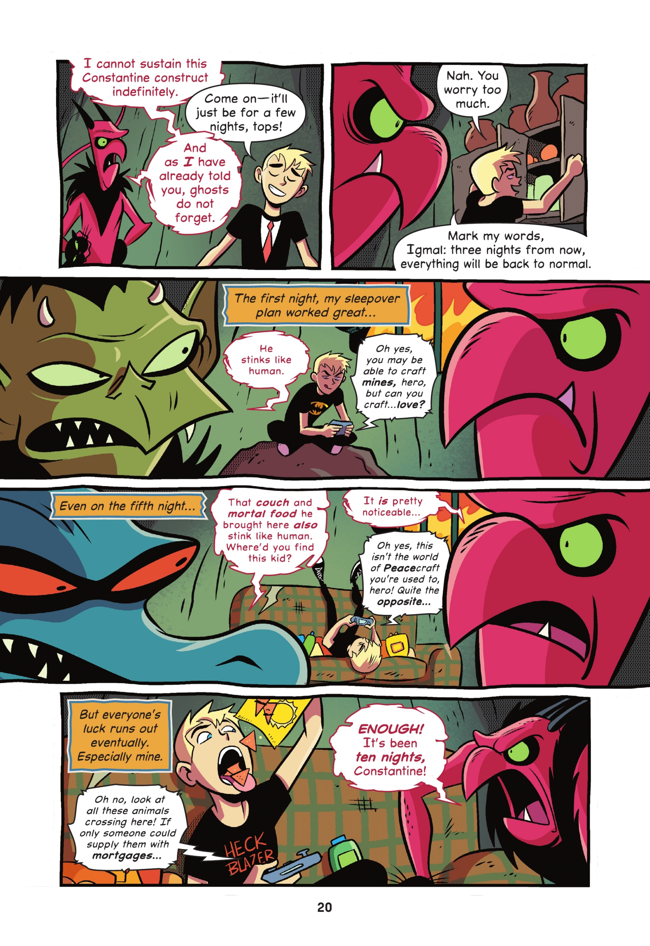 The Mystery of the Meanest Teacher: A Johnny Constantine (2021) issue 1 - Page 19