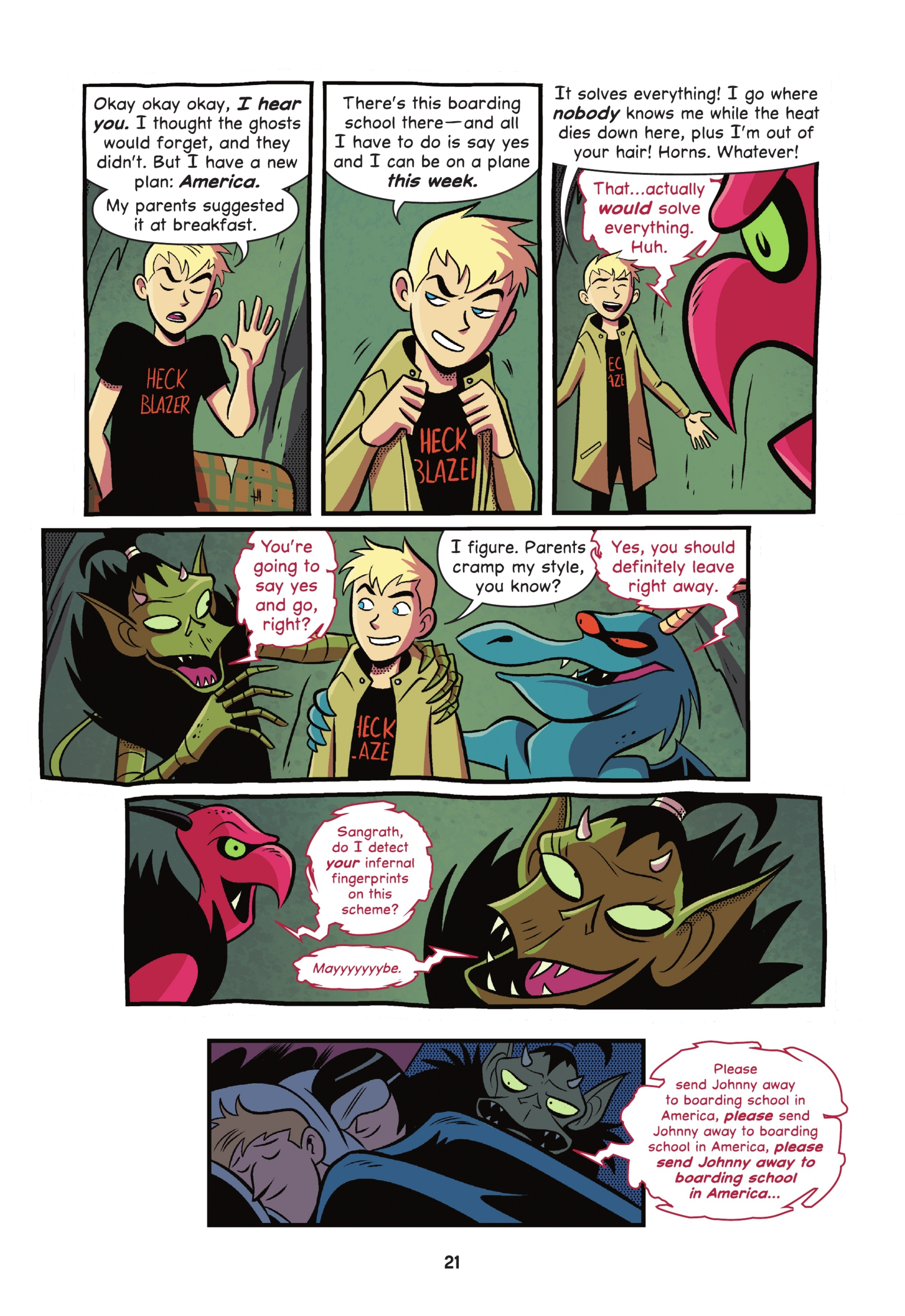 The Mystery of the Meanest Teacher: A Johnny Constantine (2021) issue 1 - Page 20