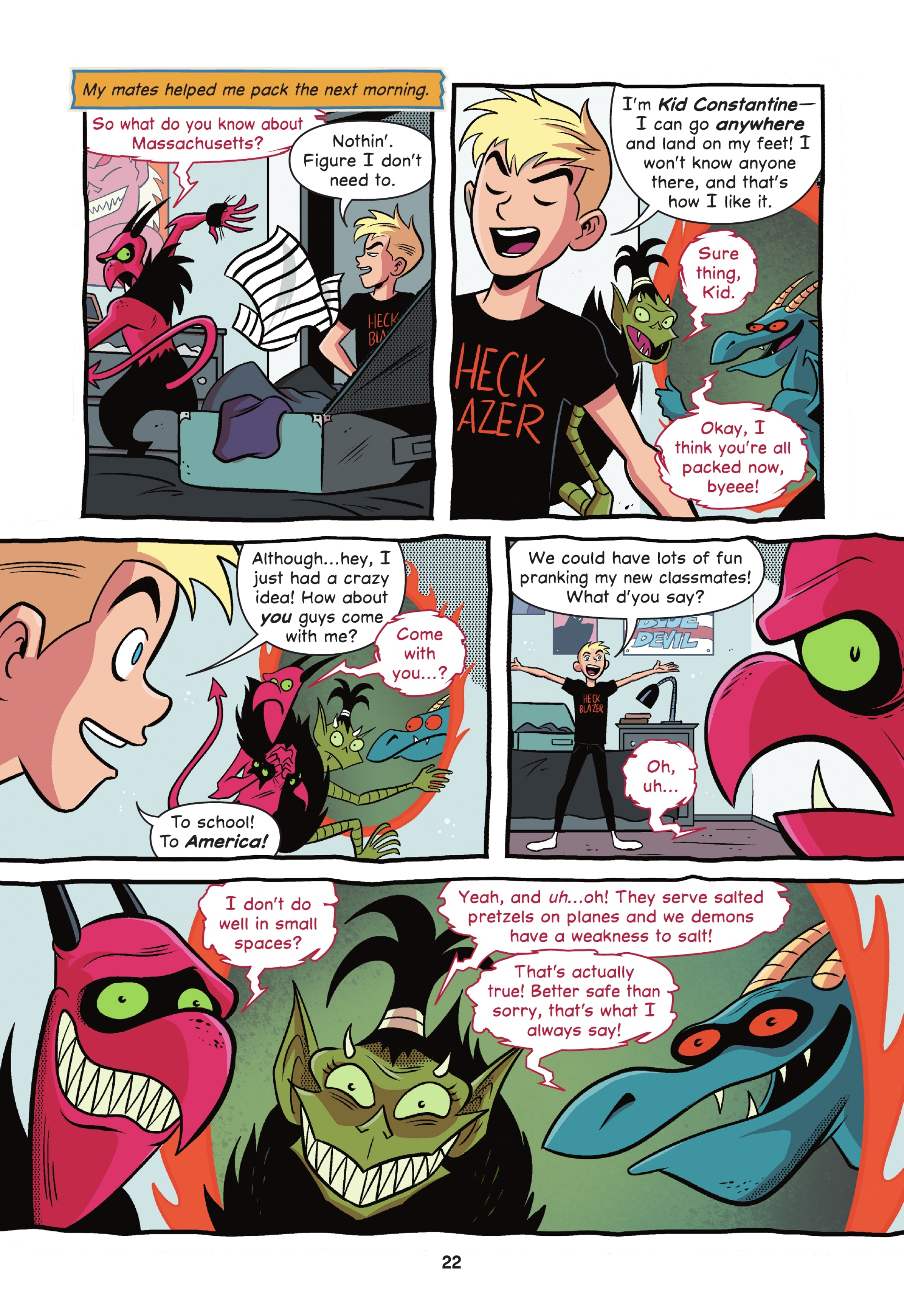 The Mystery of the Meanest Teacher: A Johnny Constantine (2021) issue 1 - Page 21